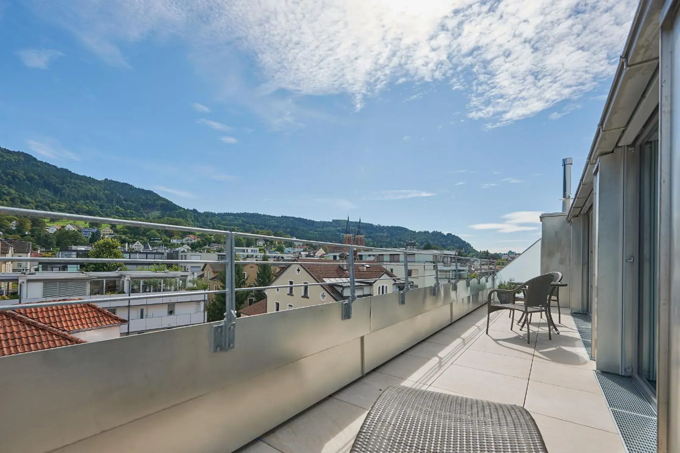 Mountain view in Hotel Bodensee Mountain view in Hotel Bodensee