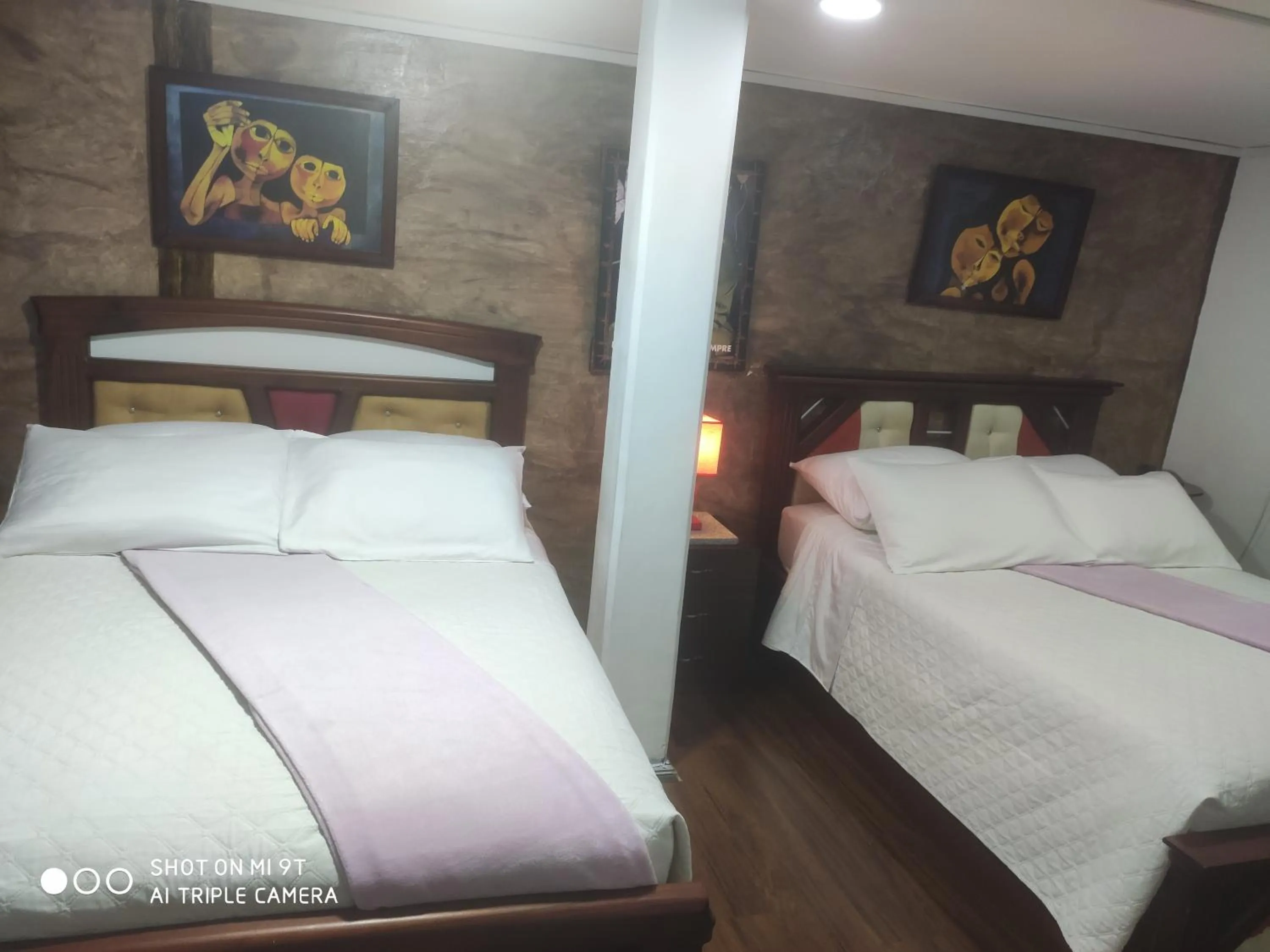 Bed in Hotel el Che No apto para corruptos