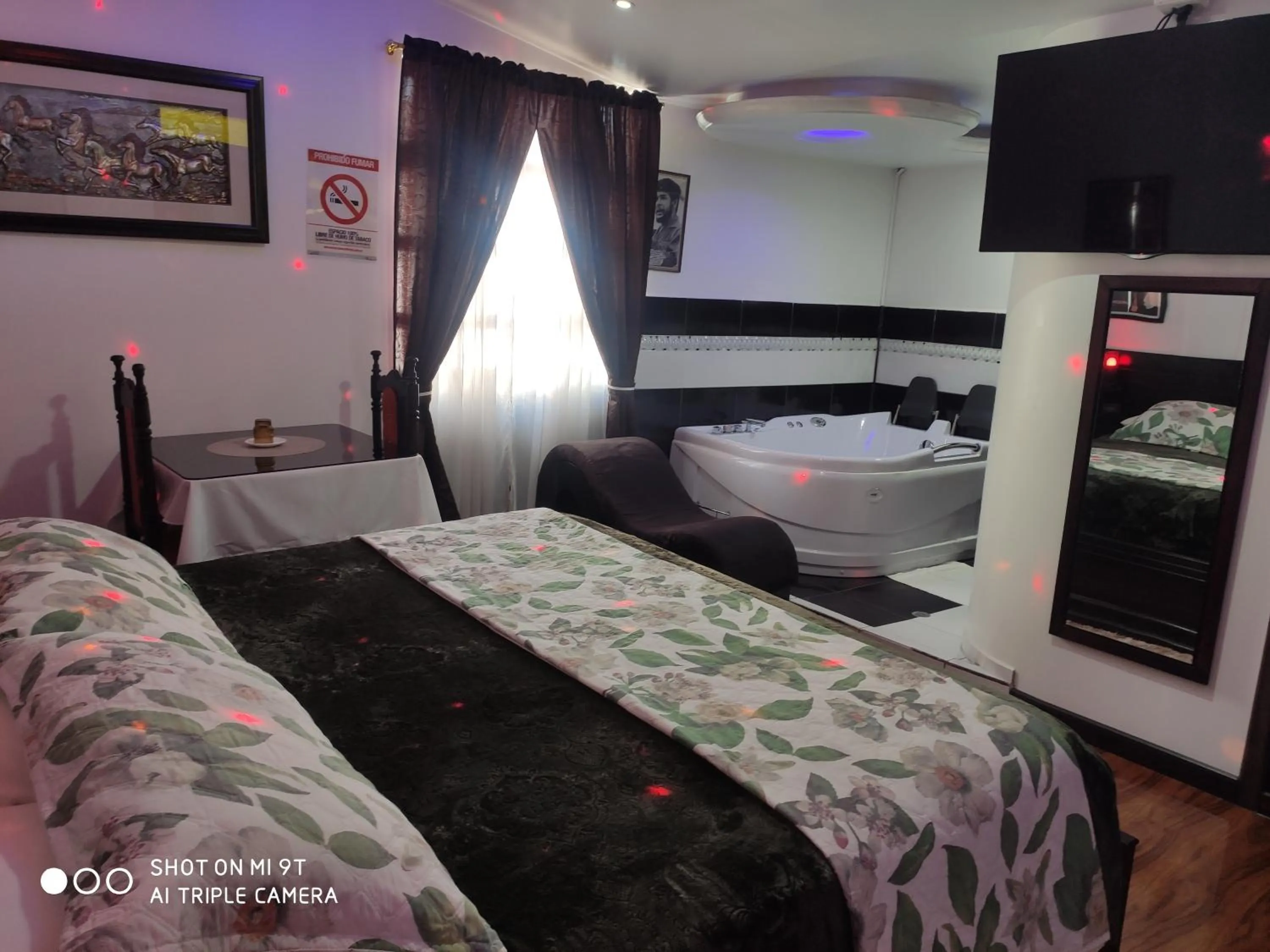 Bed in Hotel el Che No apto para corruptos