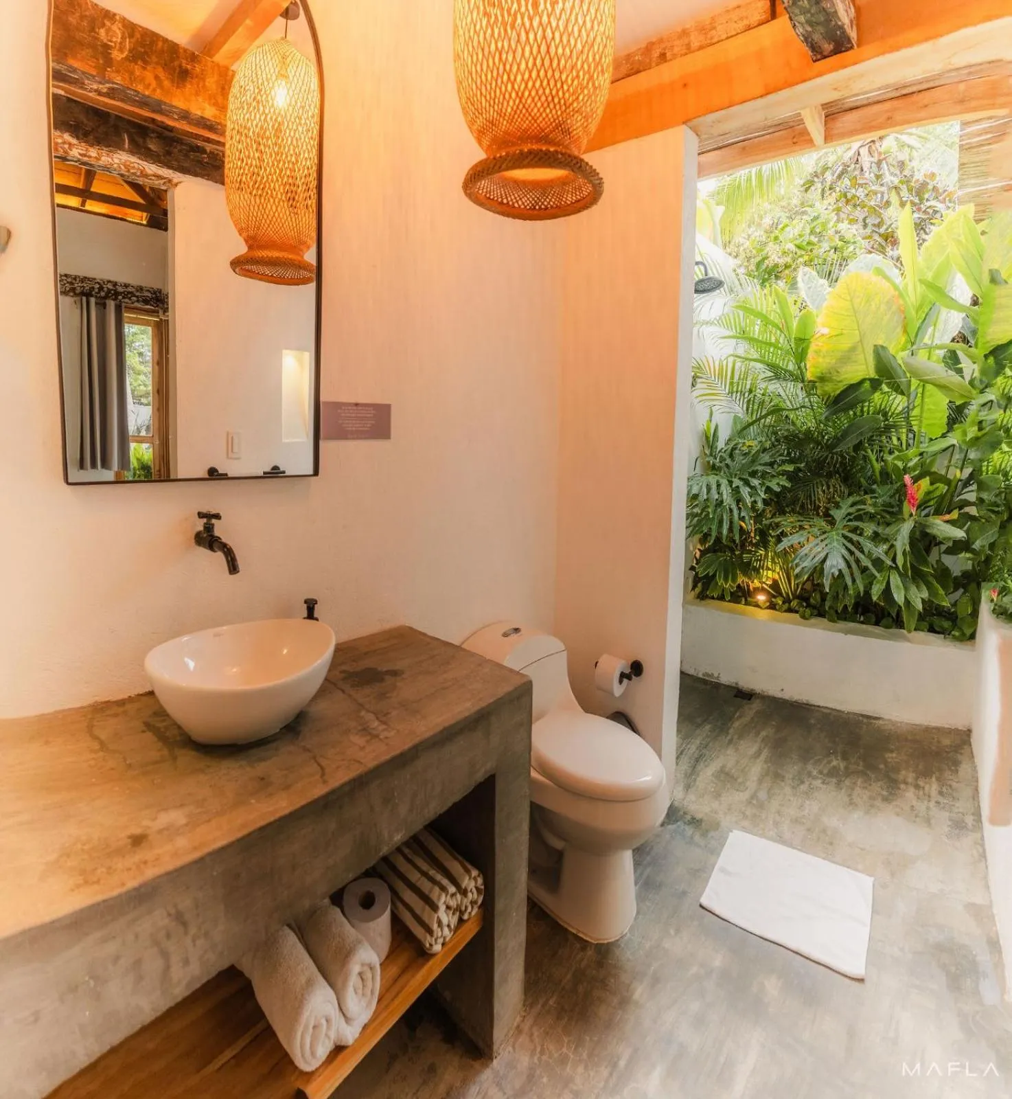 Bathroom in Rosario EcoHotel - Islas del Rosario