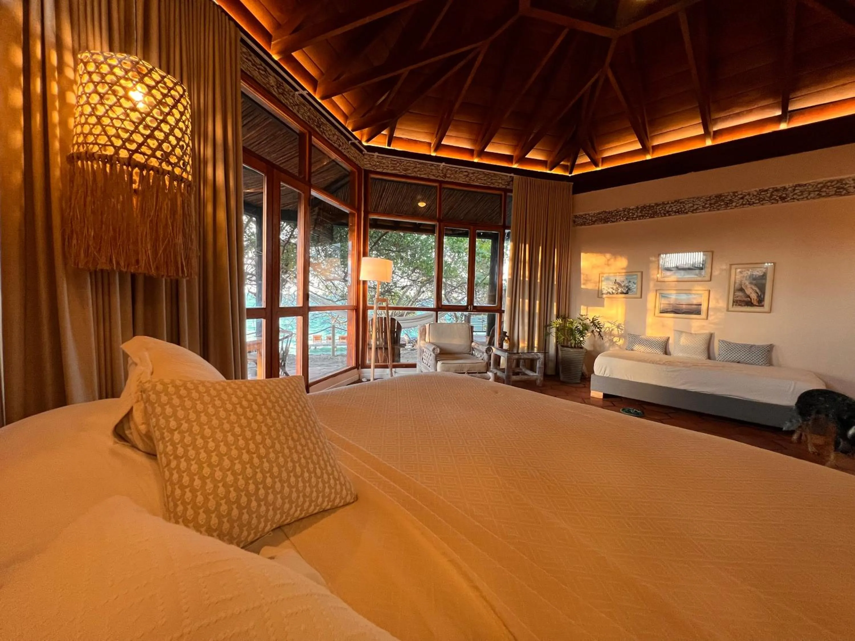 Bedroom, Bed in Rosario EcoHotel - Islas del Rosario