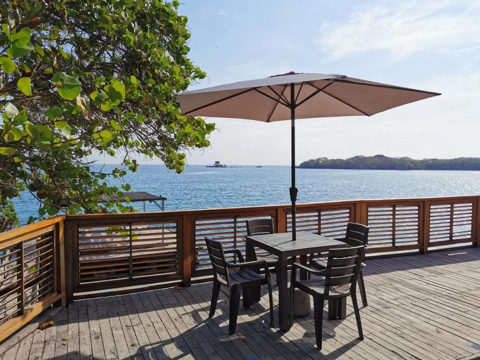 Patio in Rosario EcoHotel - Islas del Rosario