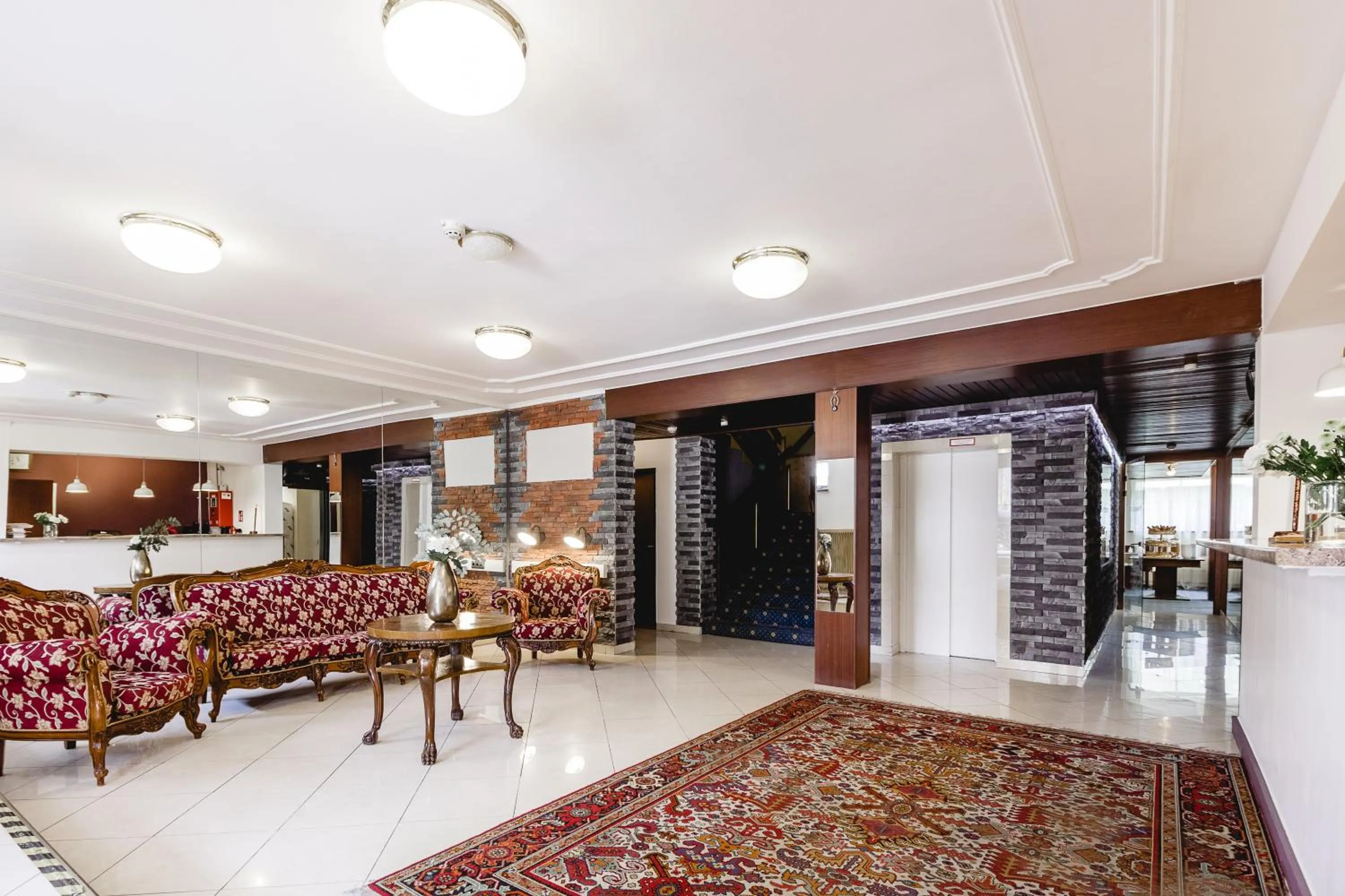 Lobby or reception in Hotel Hoffinger