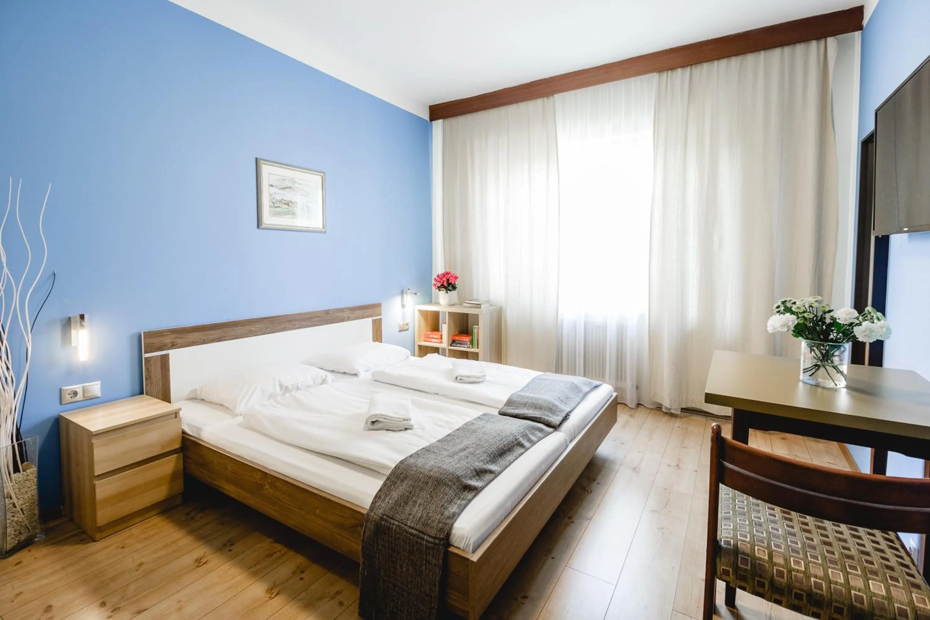 TV and multimedia, Bed in Hotel Hoffinger