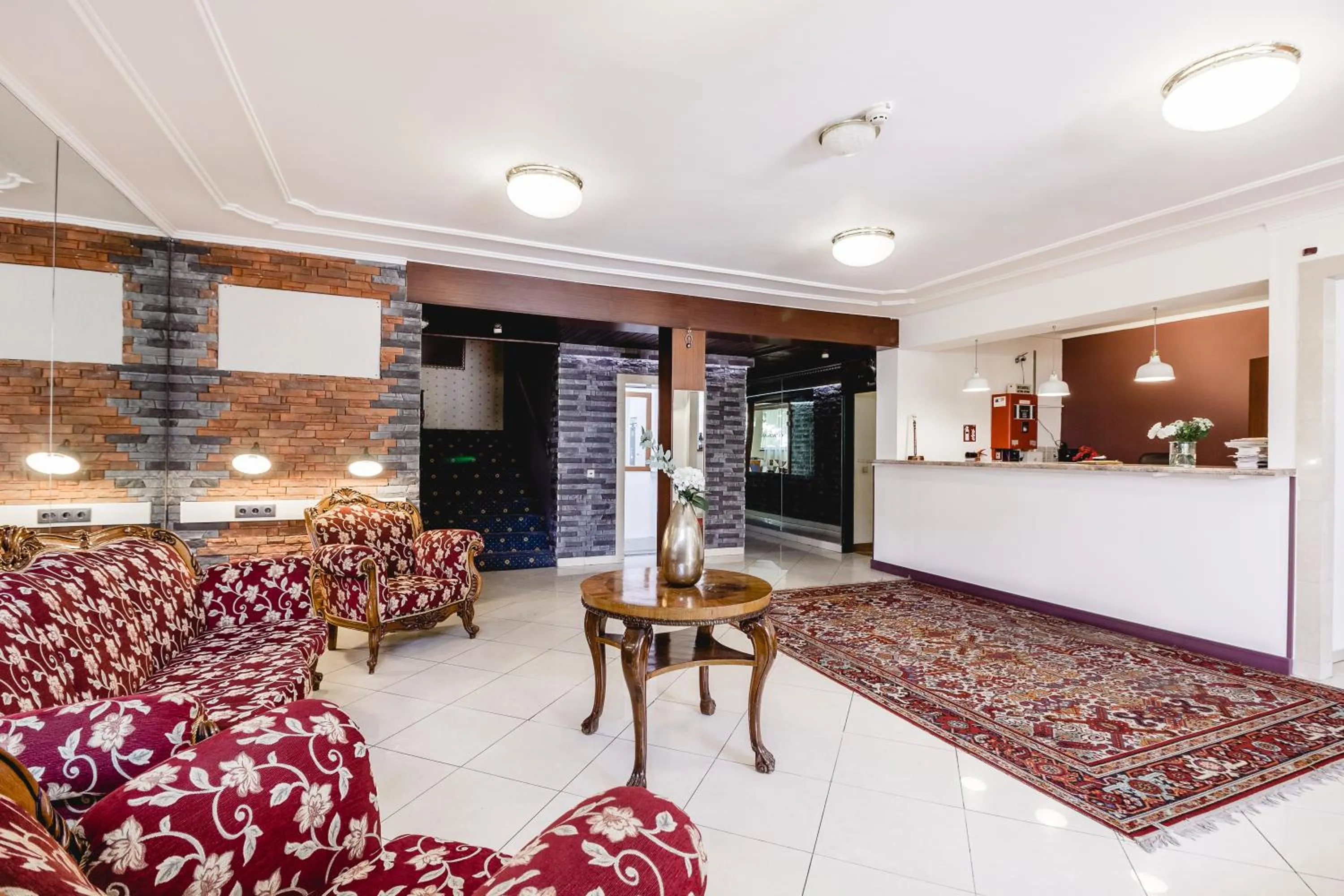 Lobby or reception in Hotel Hoffinger