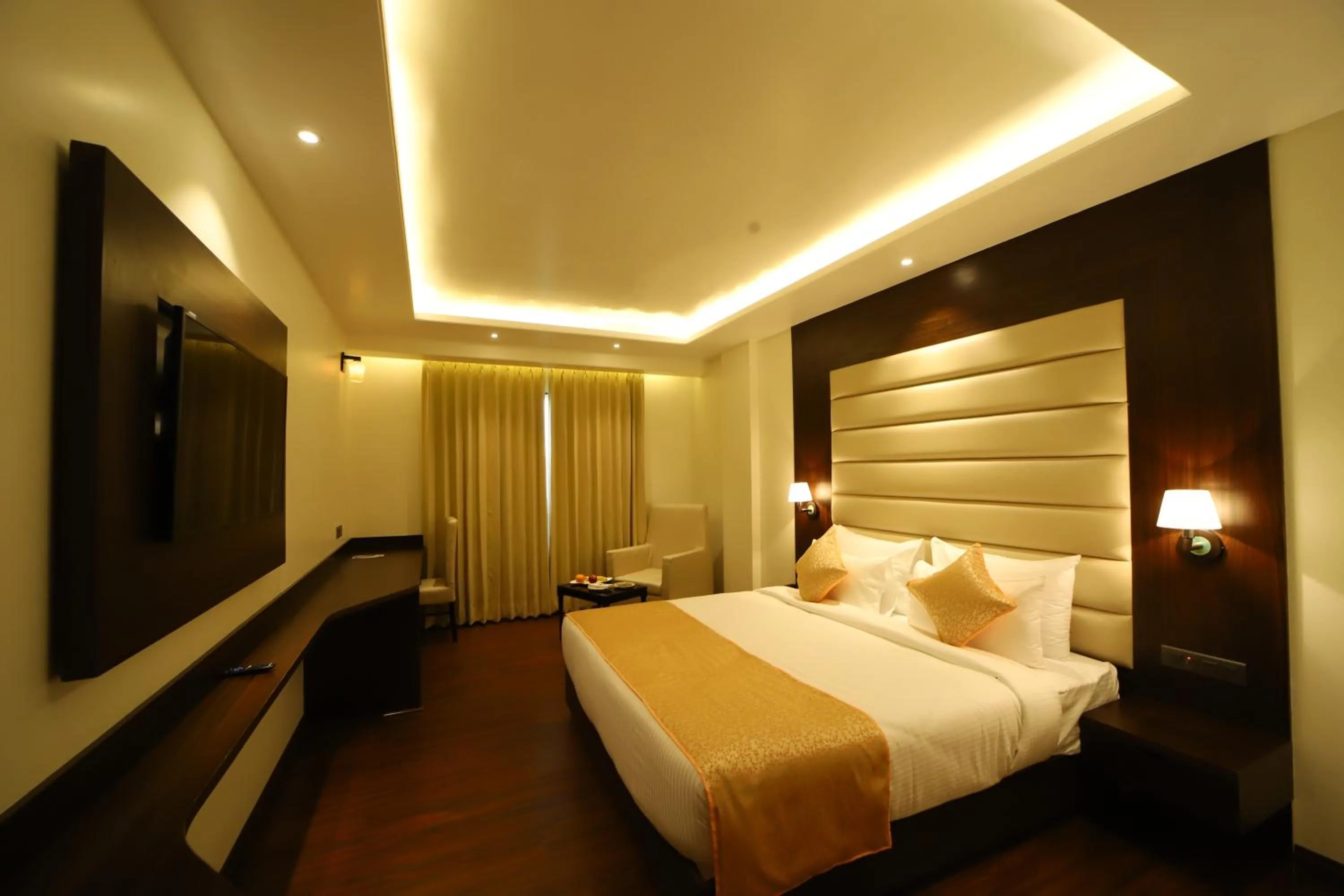 Photo of the whole room, Bed in Hotel DVIJ INN