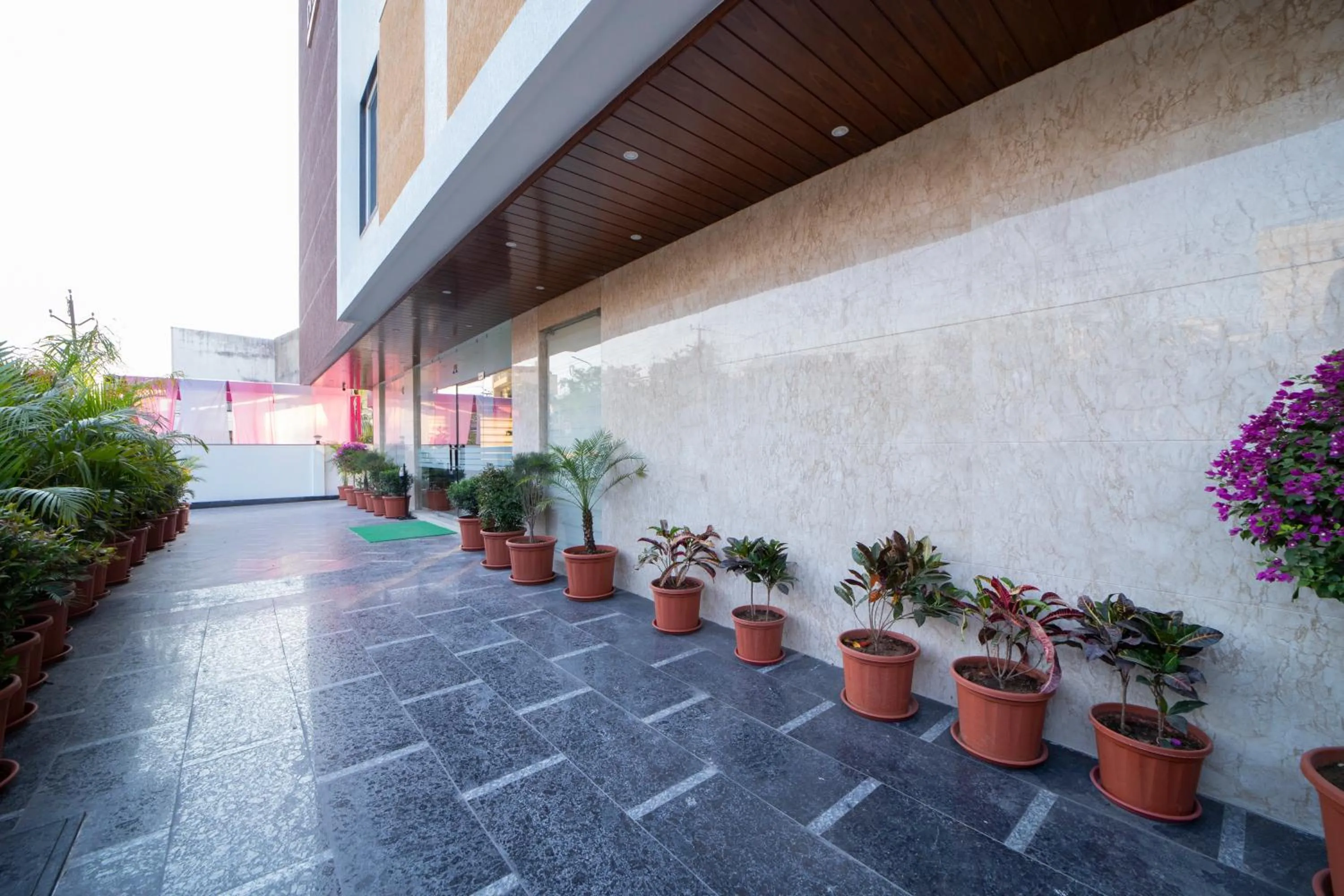 Facade/entrance in Hotel DVIJ INN