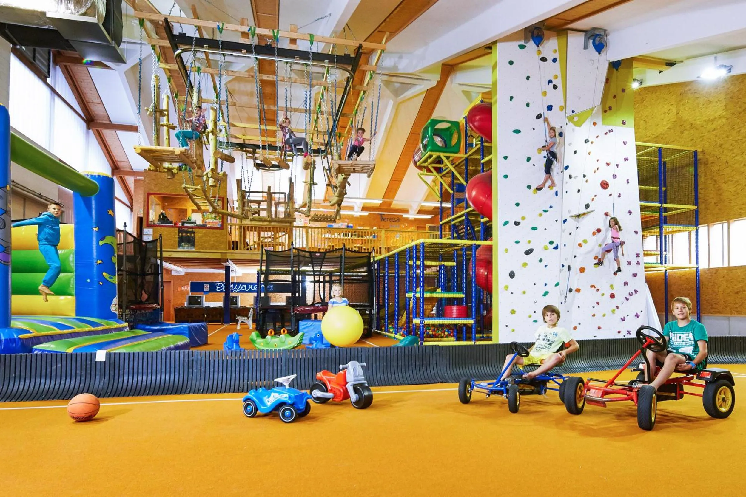 Children play ground in Hotel Pension Sonnleiten