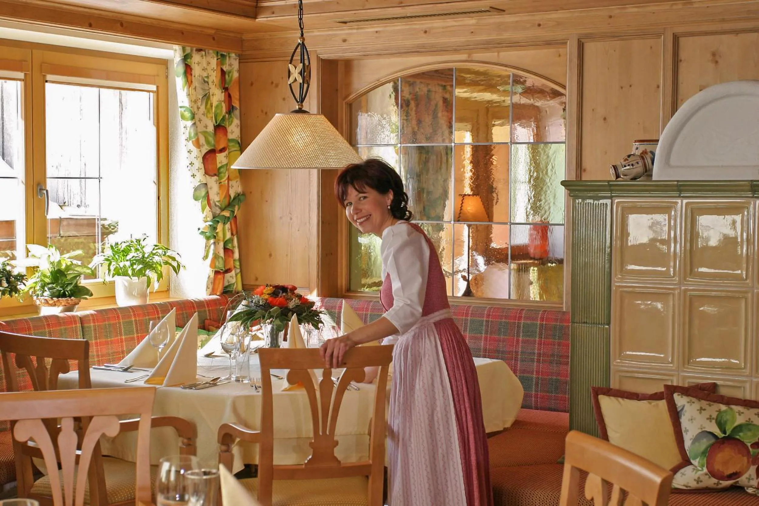 Restaurant/places to eat in Hotel Pension Sonnleiten