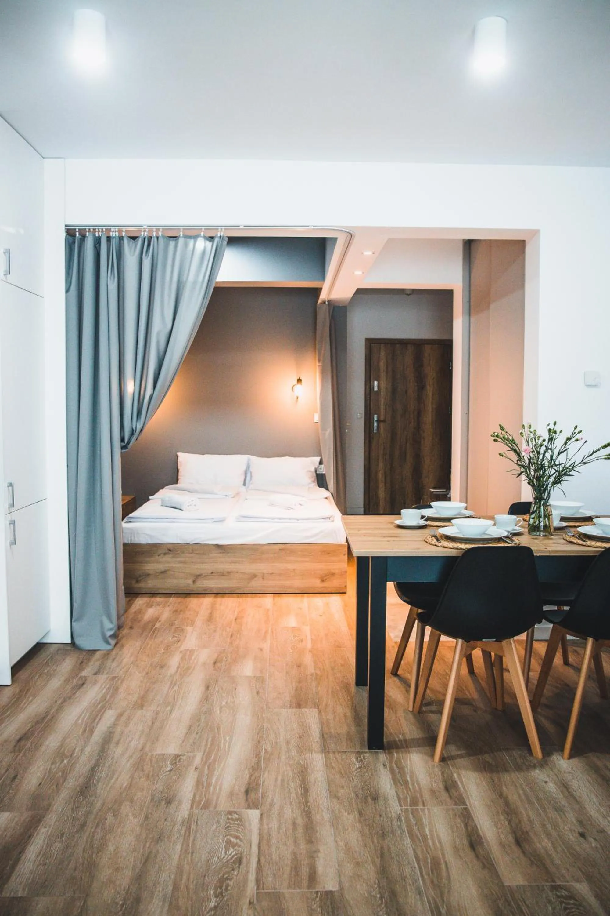 Bed in Apartamenty Pod Stokiem 200 m do kolejki Na Skrzyczne - szczyrk apartamenty