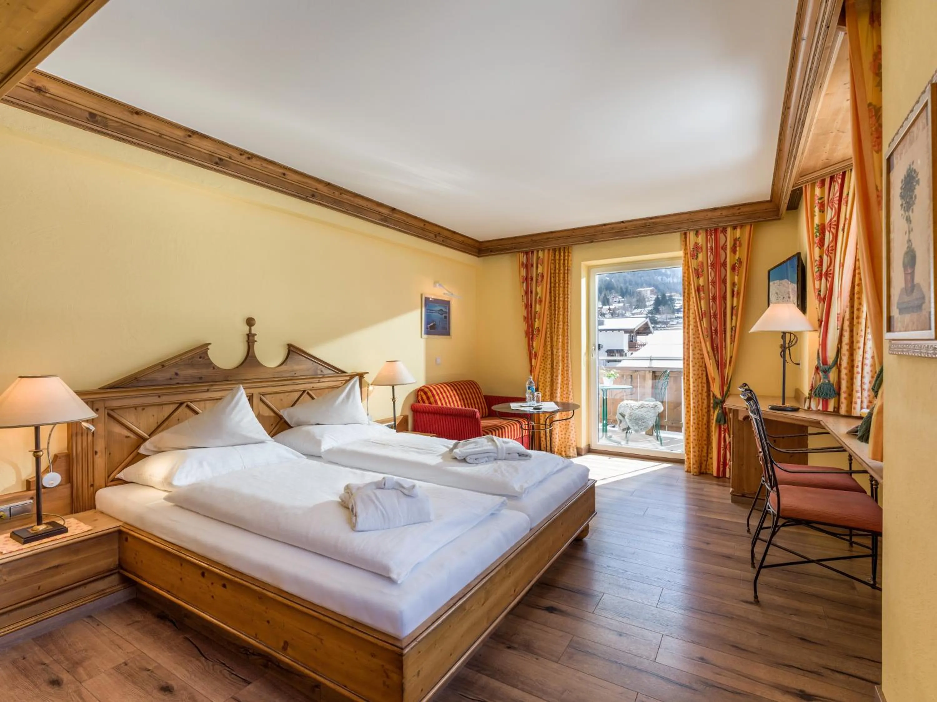 Bed in Das Rotspitz Adults - only