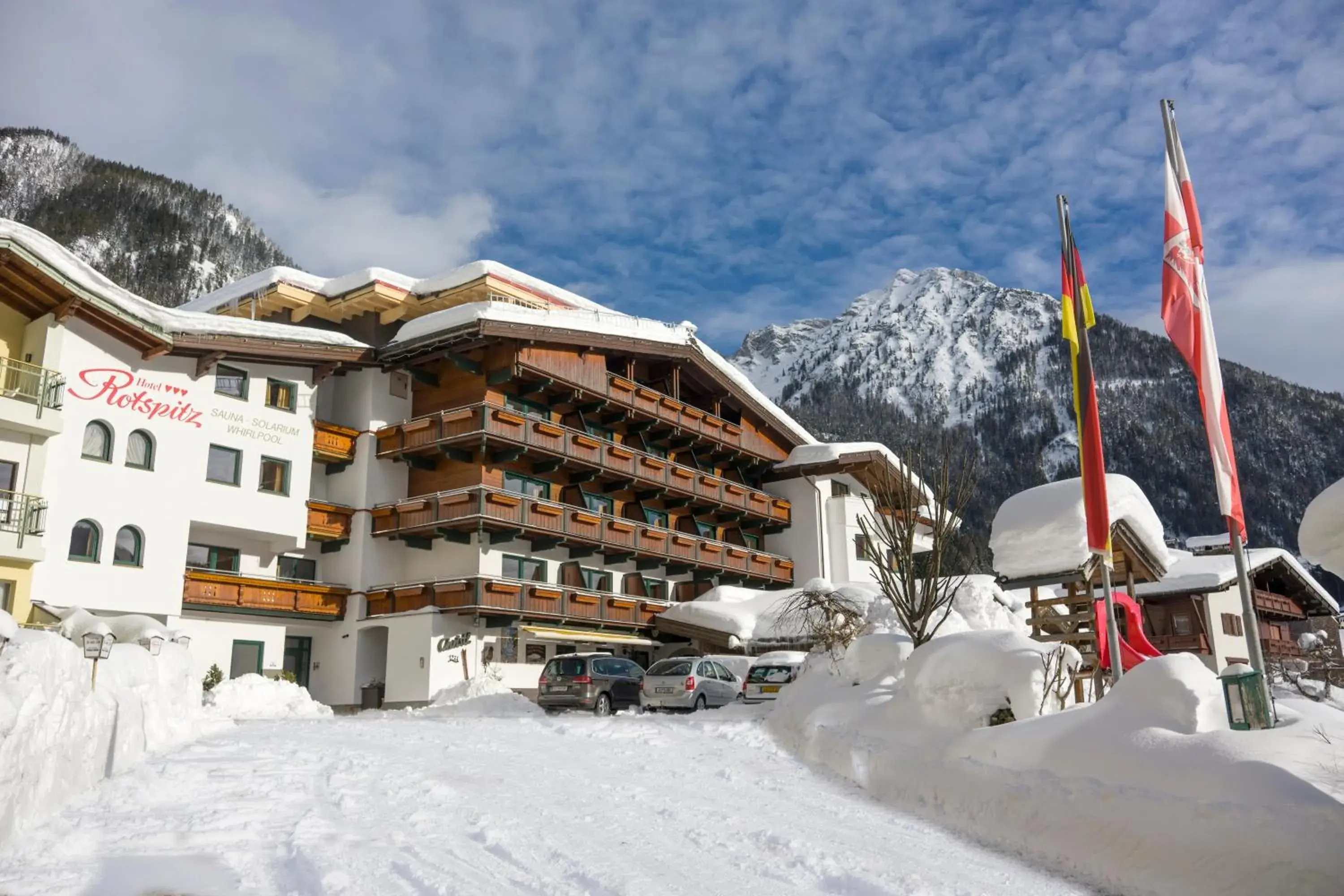 Winter in Hotel-Pension Rotspitz