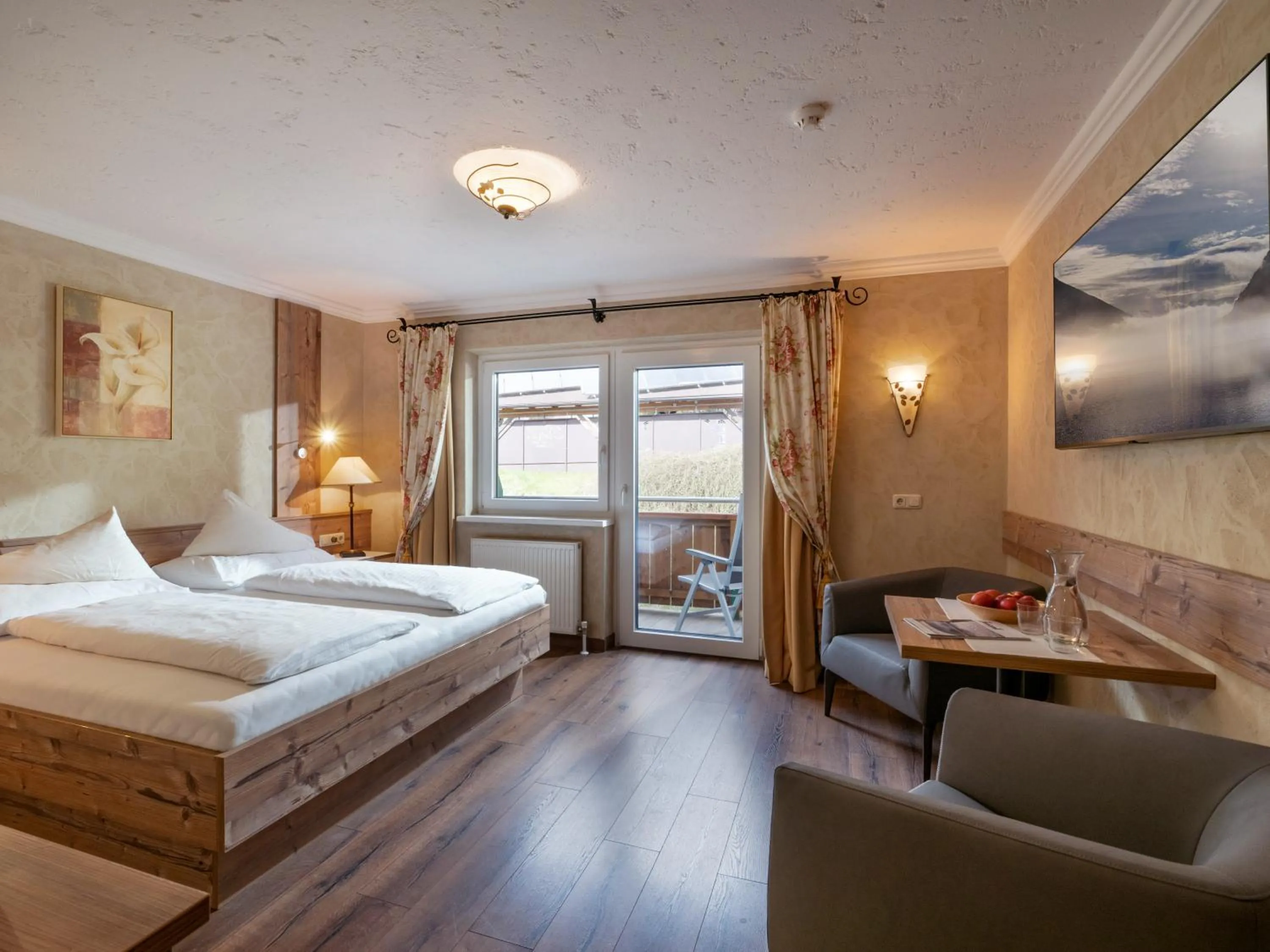 Bed in Das Rotspitz Adults - only