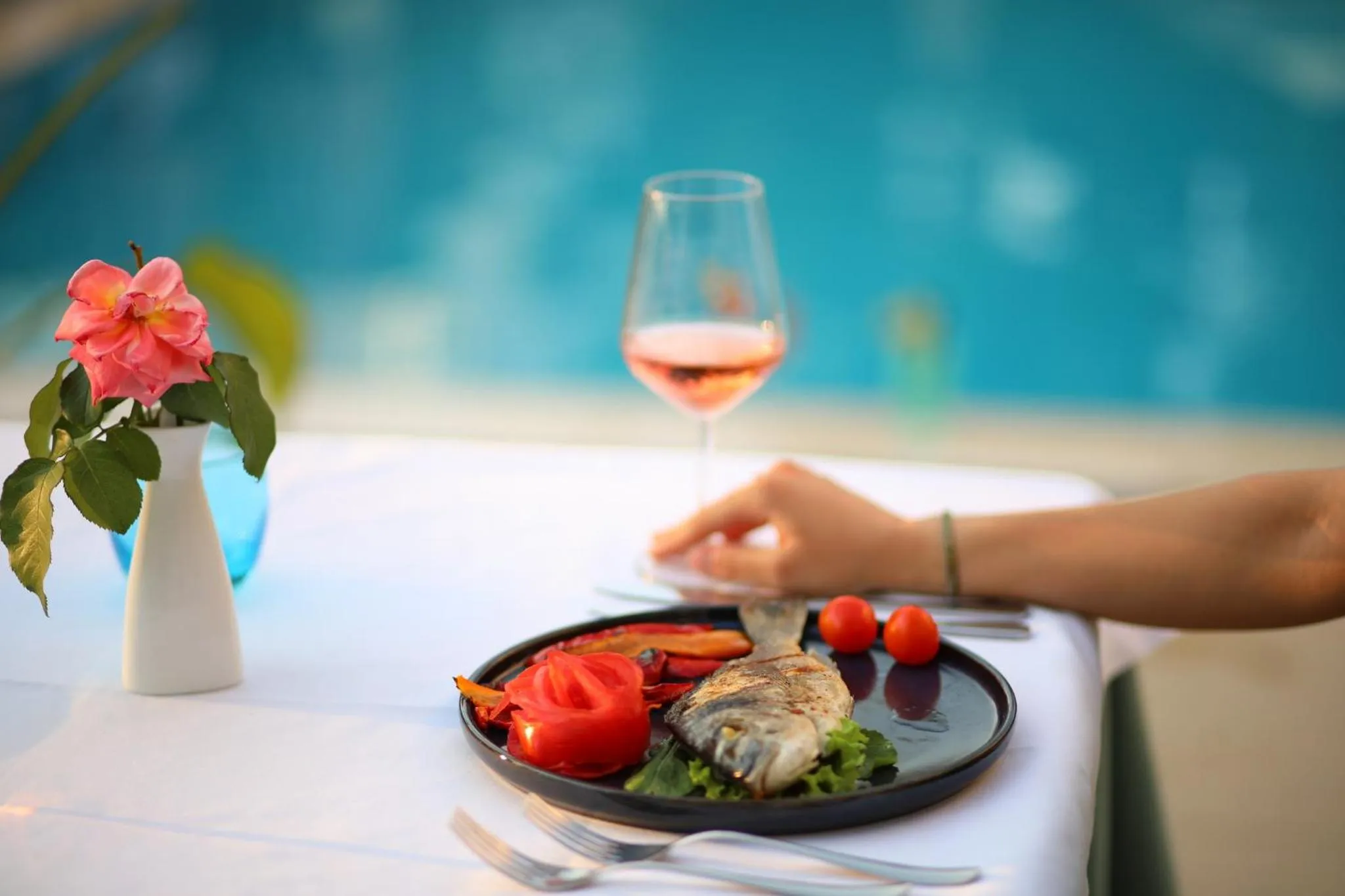 Restaurant/places to eat in Marbella Beach Hotel