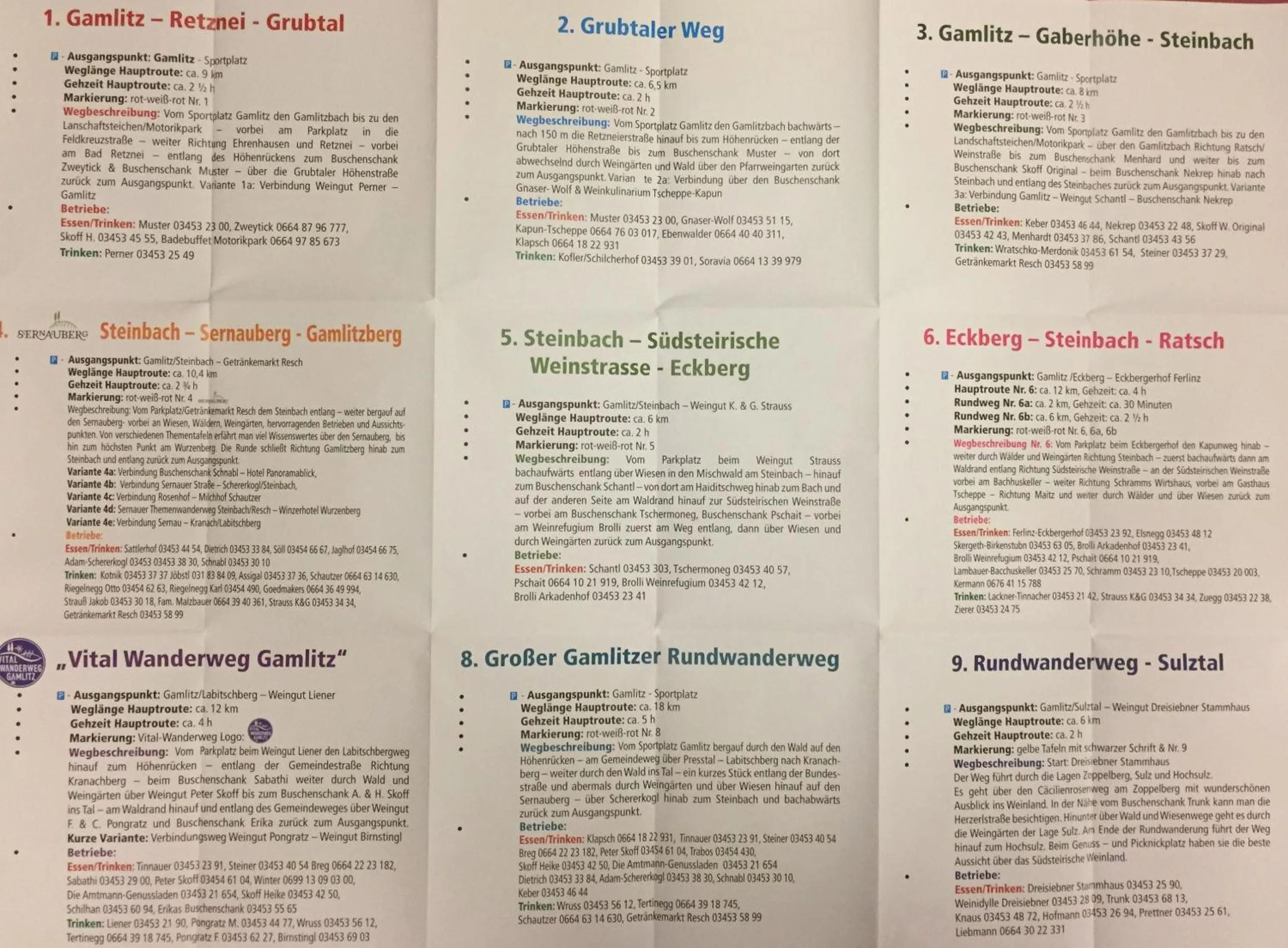 Hiking in Hotel am Marktplatz - Landgasthof Wratschko - Gamlitz