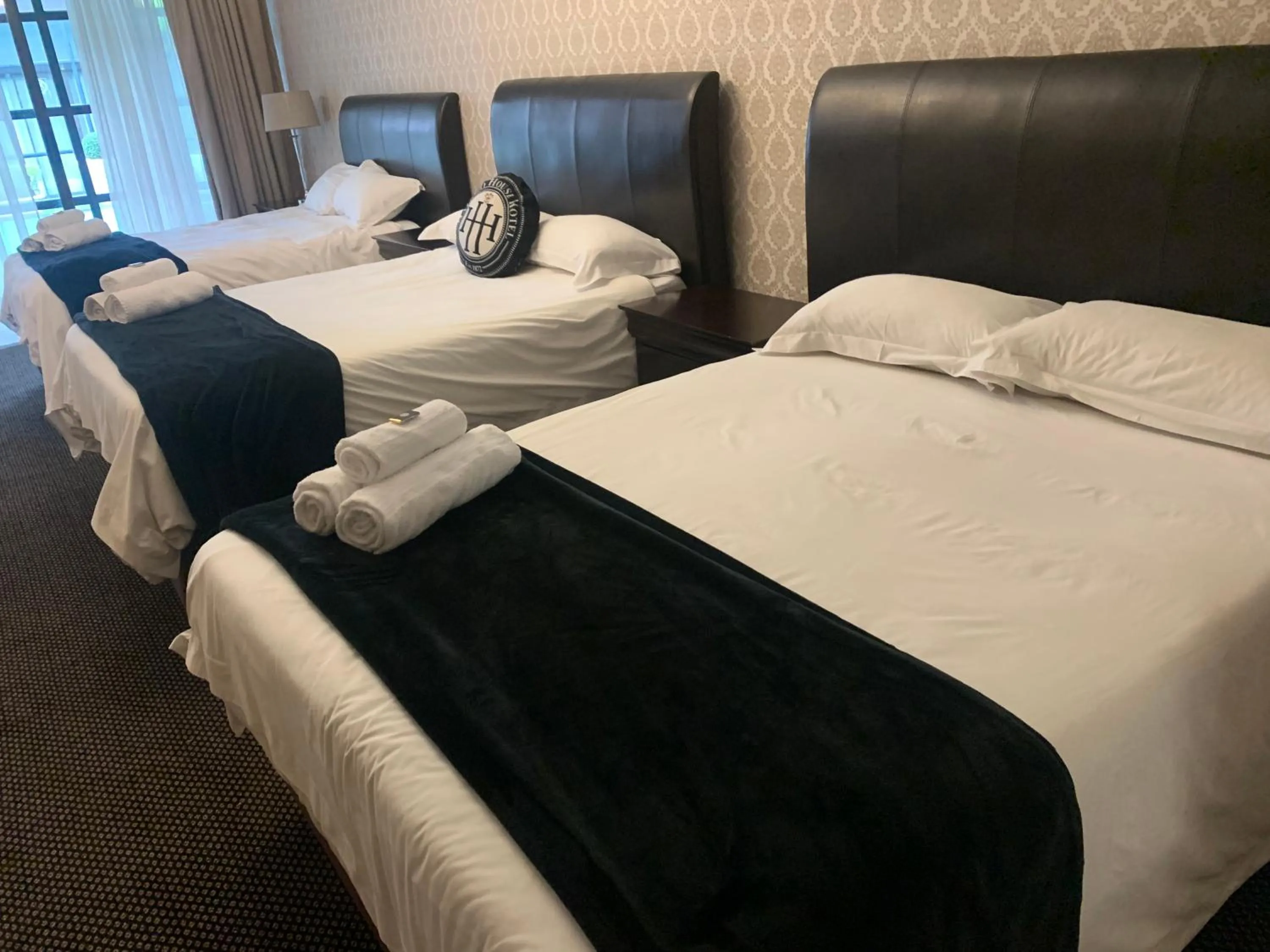 Bed in Halfway House Hotel