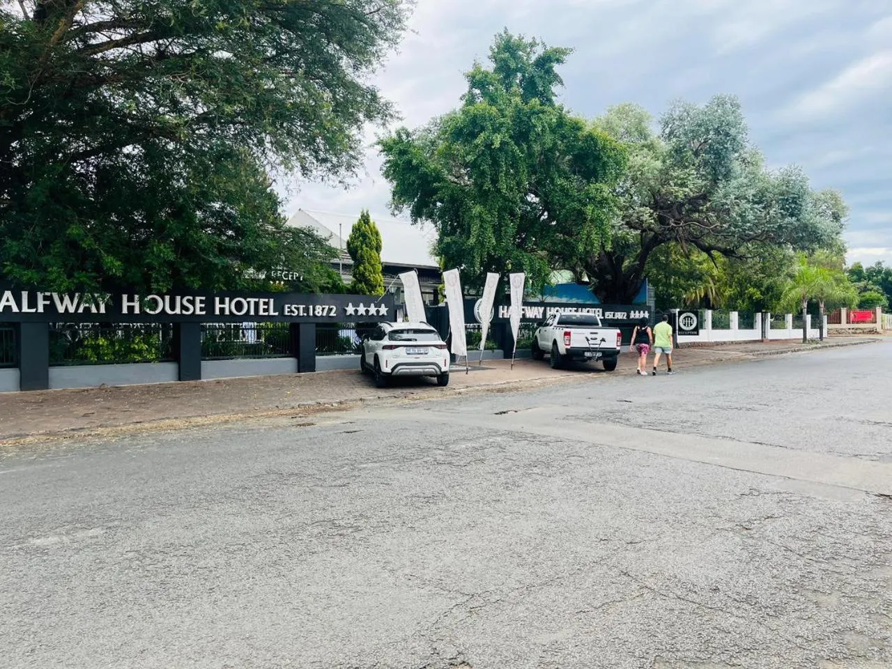 Street view in Halfway House Hotel