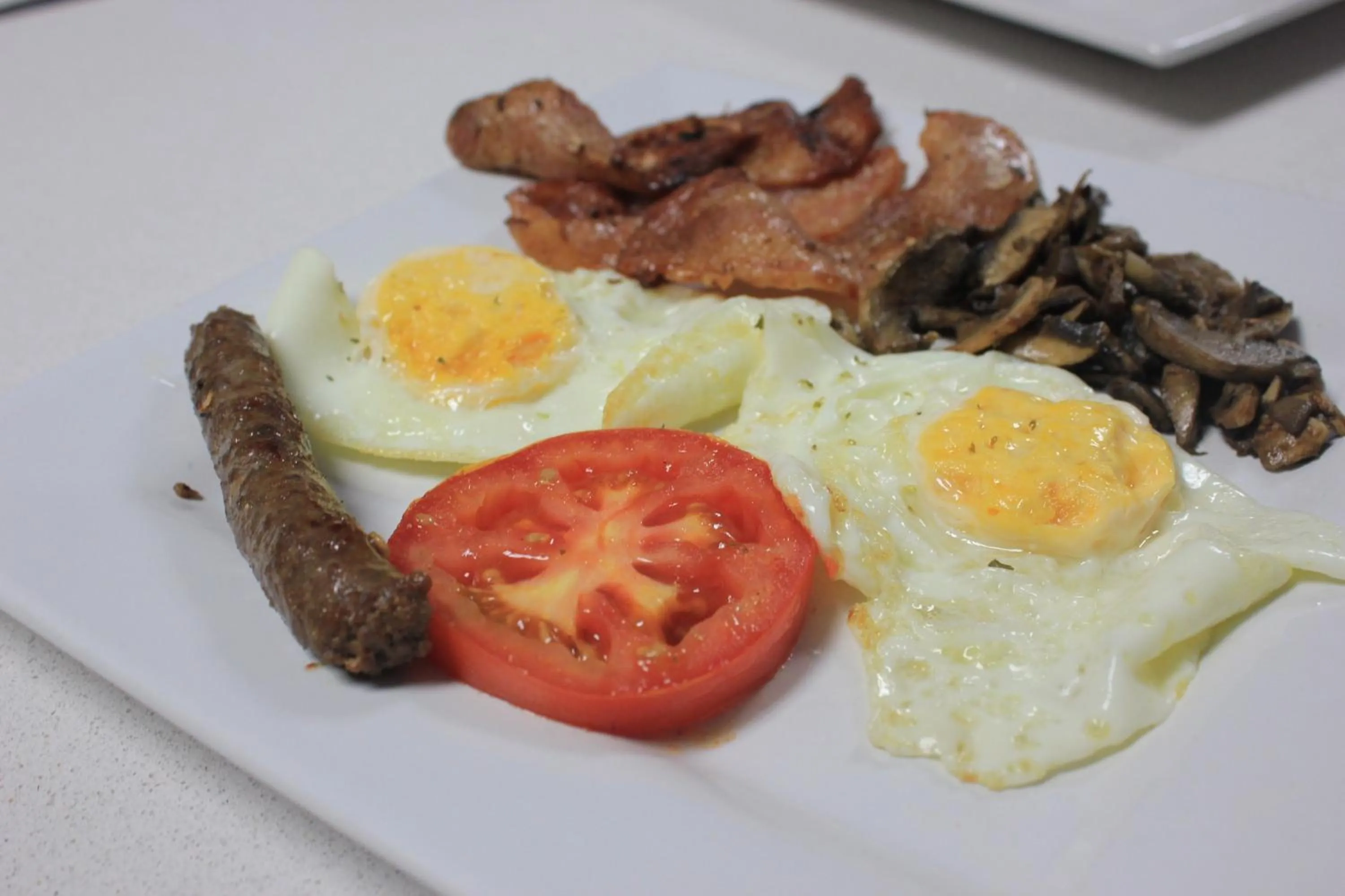 English/Irish breakfast in Halfway House Hotel