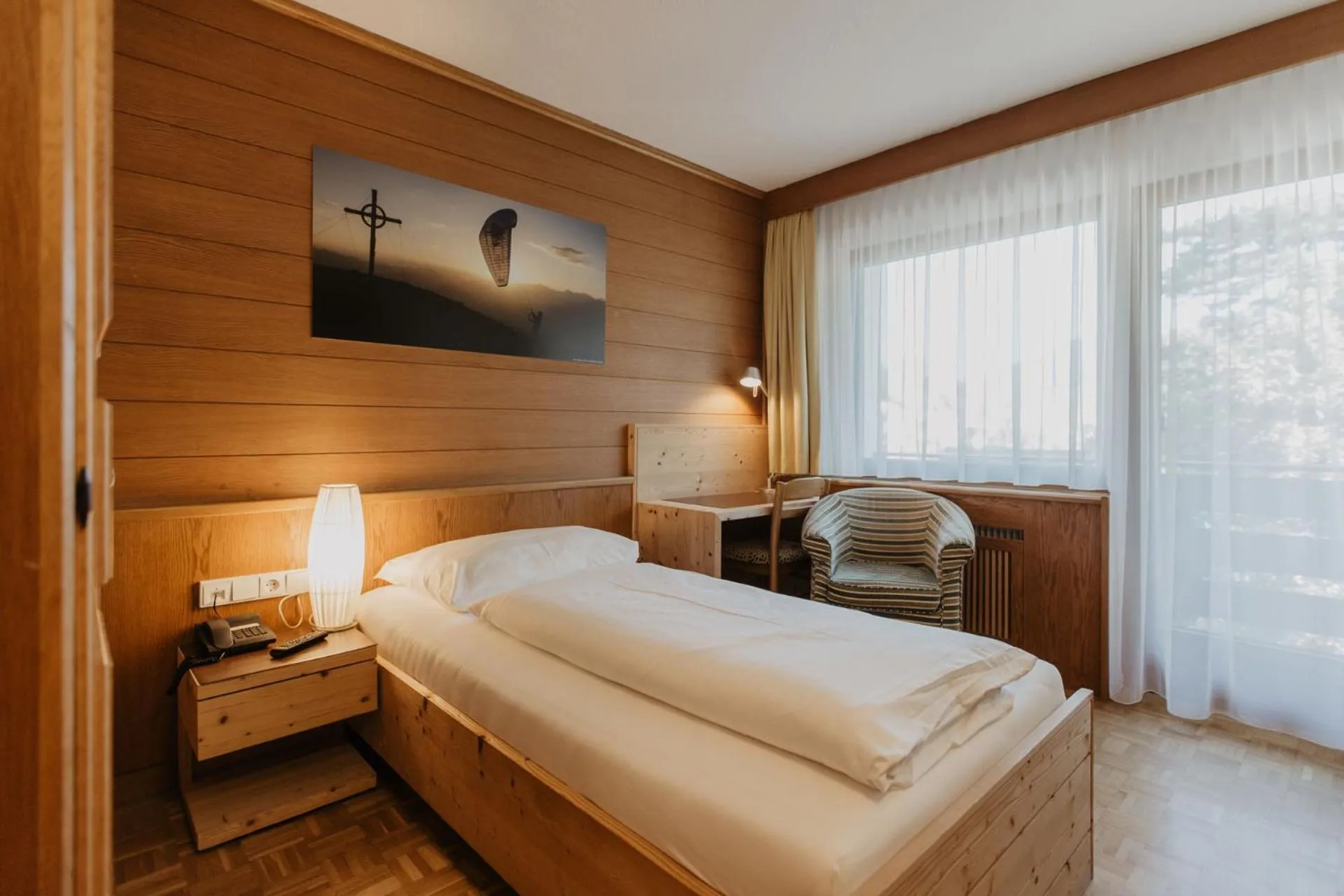 Bed in Parkhotel Matrei