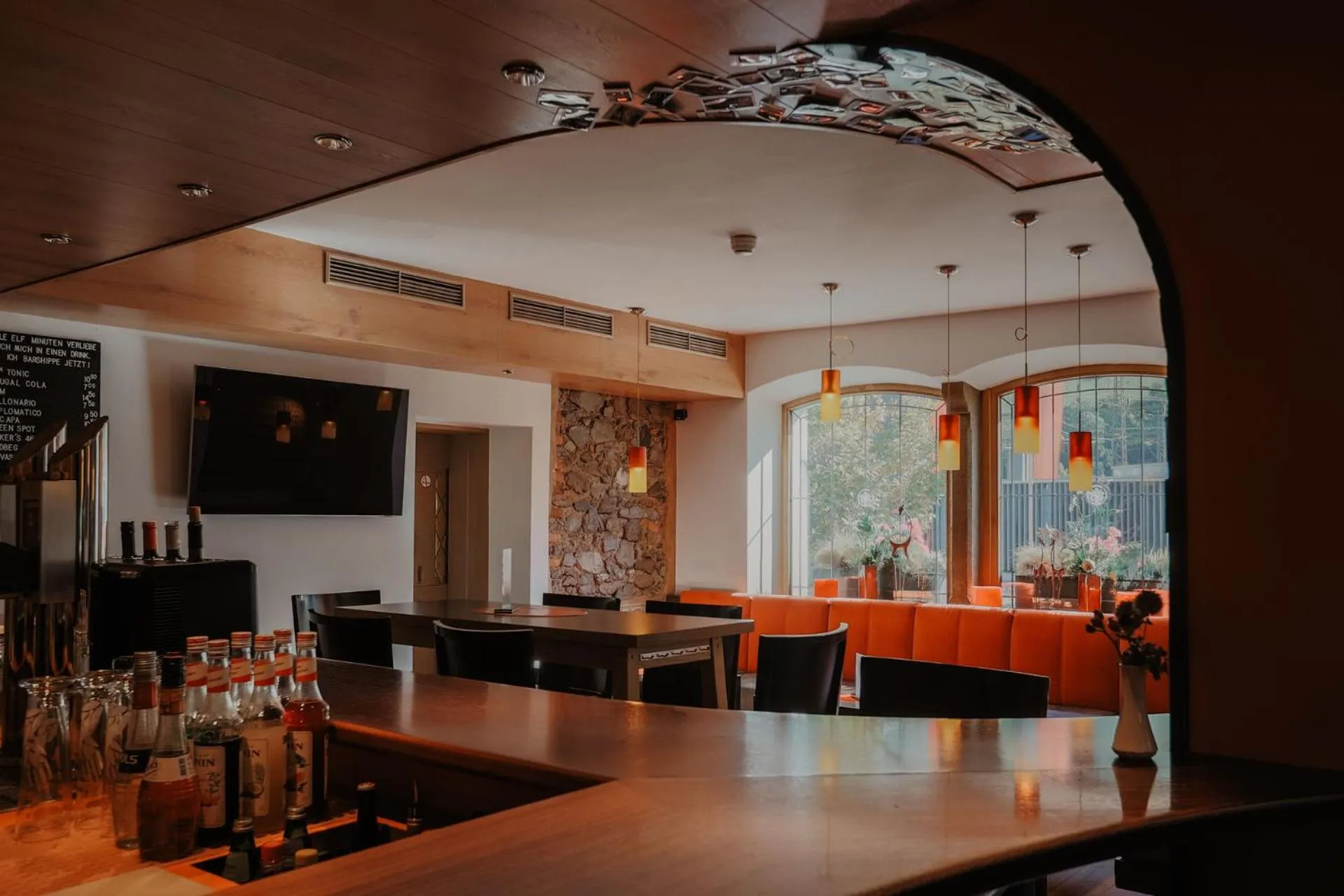 Lounge or bar in Parkhotel Matrei
