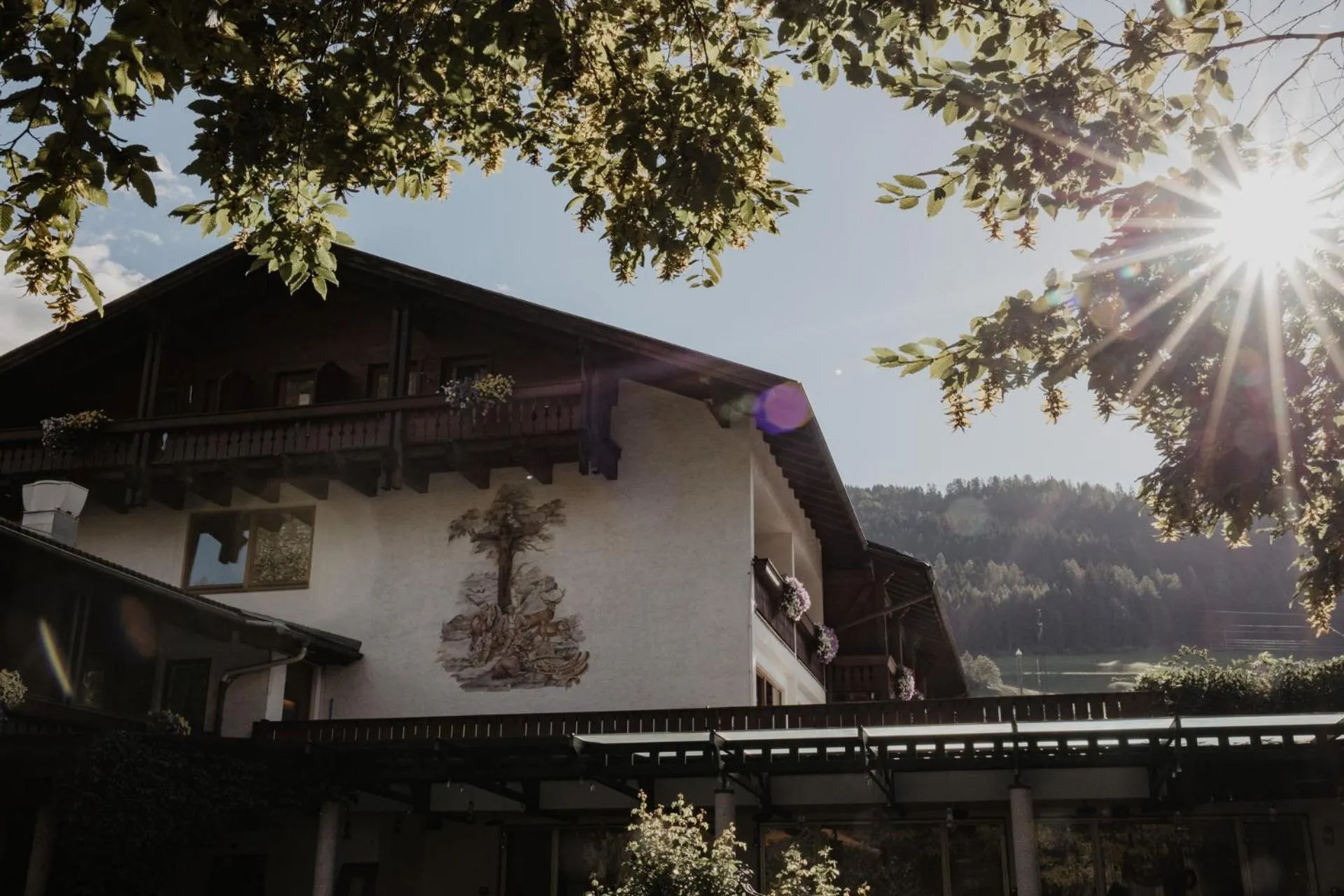 Facade/entrance in Parkhotel Matrei