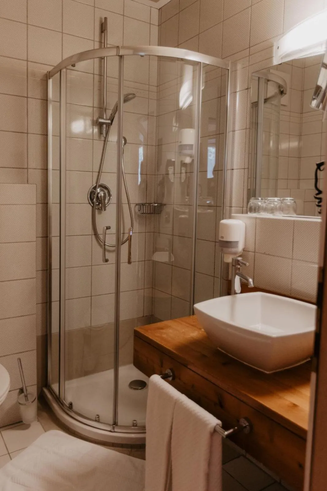 Shower in Parkhotel Matrei