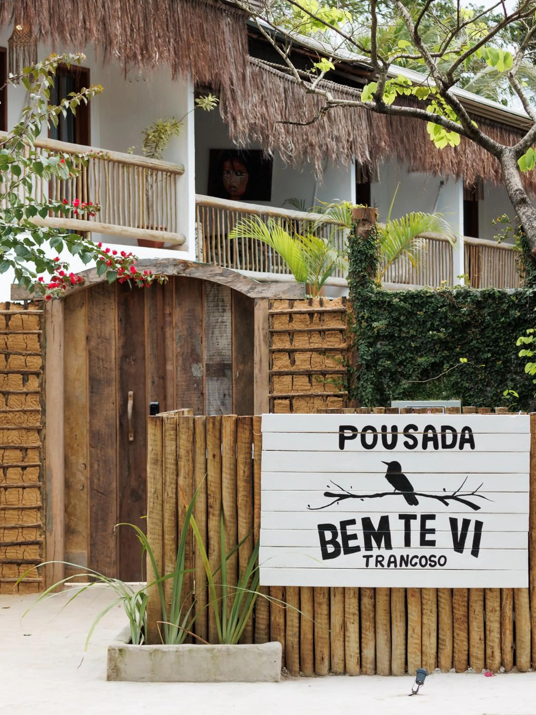 Facade/entrance in Pousada Bem Te Vi Trancoso