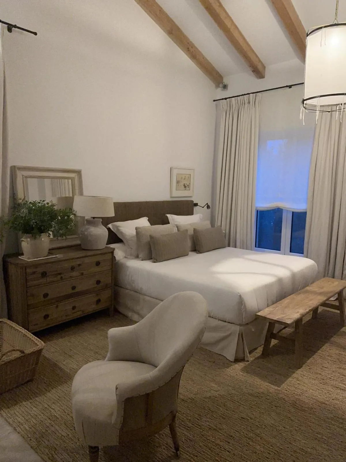 Bed in La Casa de los Tomillares