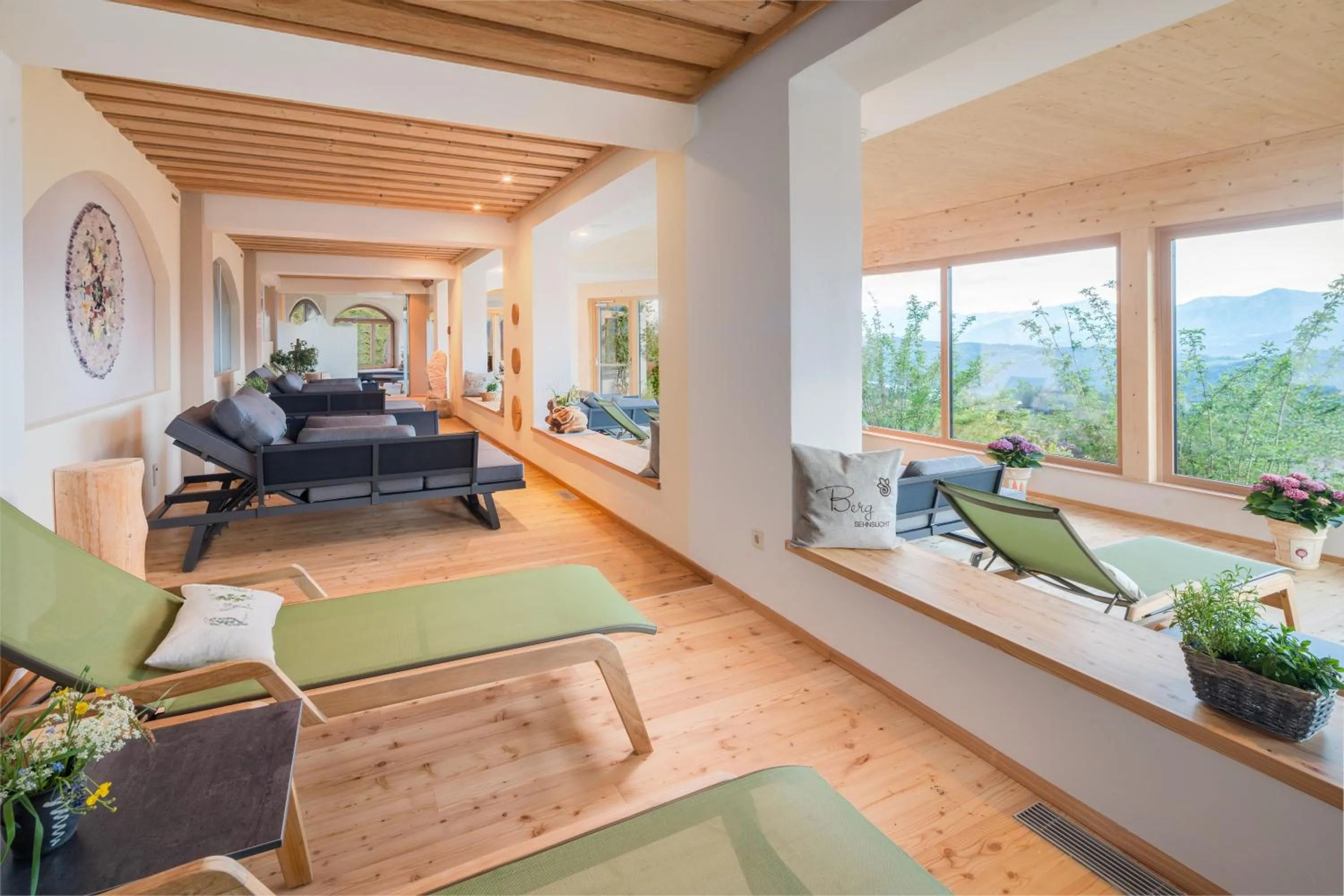 Spa and wellness centre/facilities in Naturhotel Alpenrose