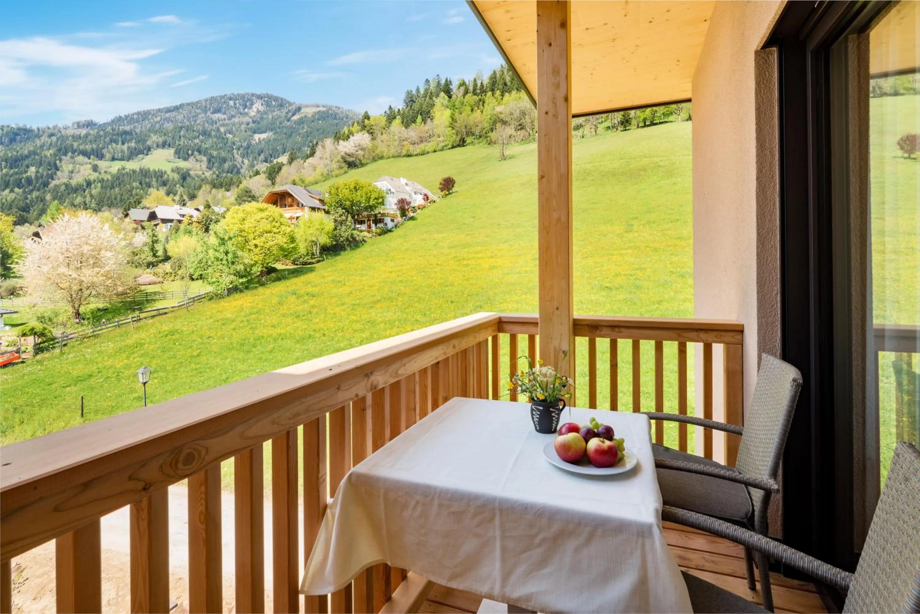 View (from property/room) in Naturhotel Alpenrose