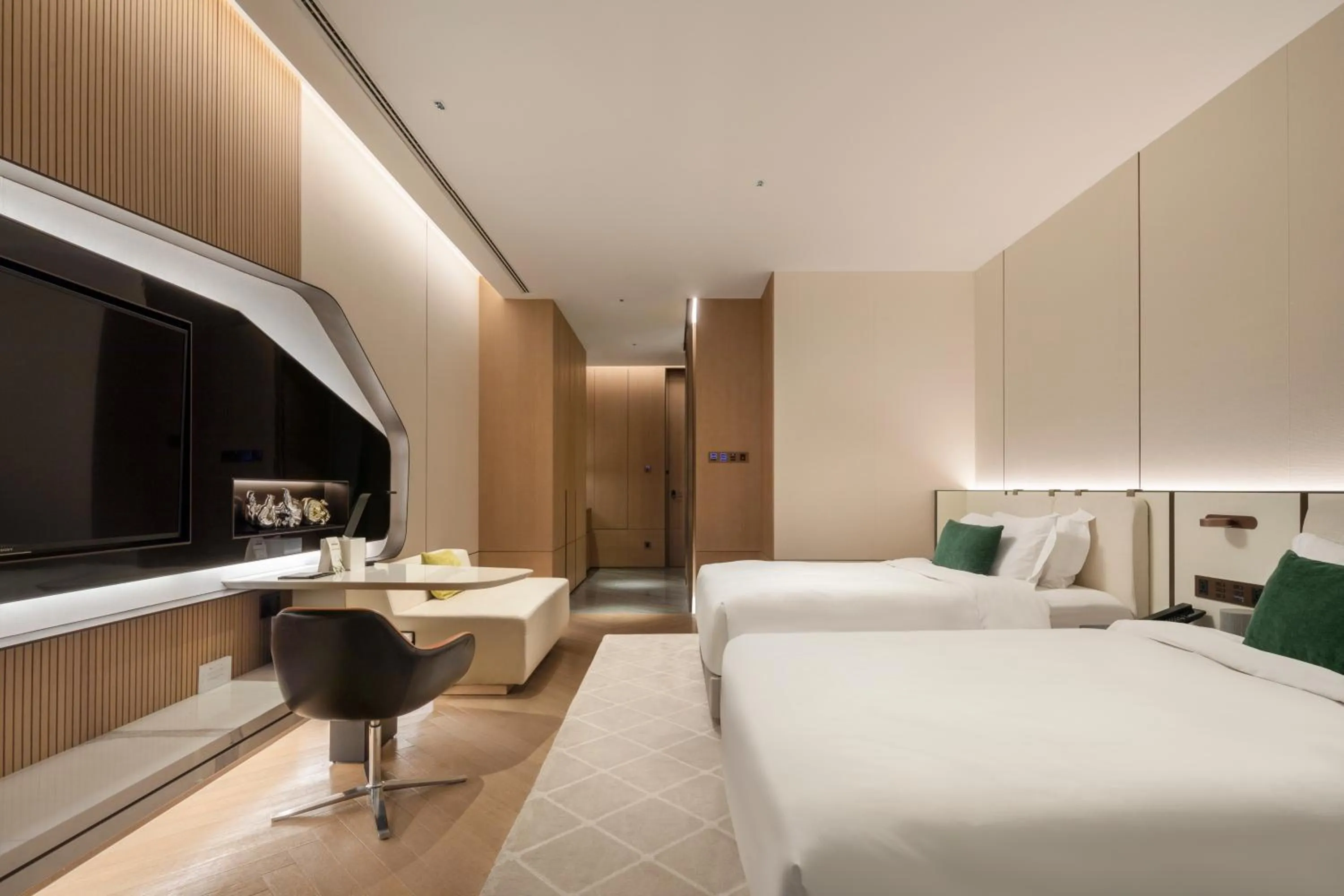 Bedroom, Bed in Shenzhen Ayearn Hotel