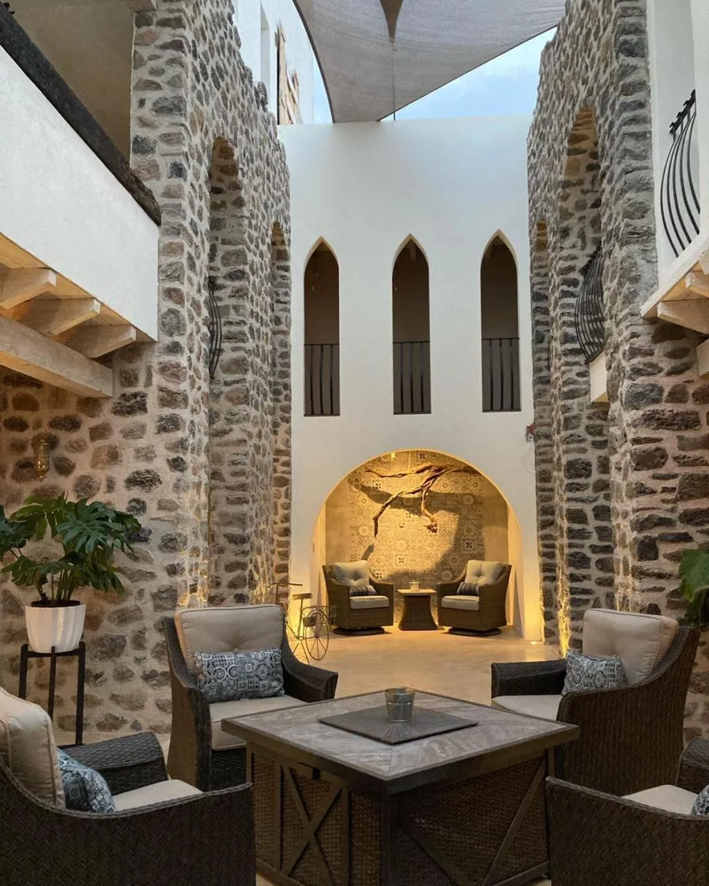 Patio in Casa Martha hotel boutique