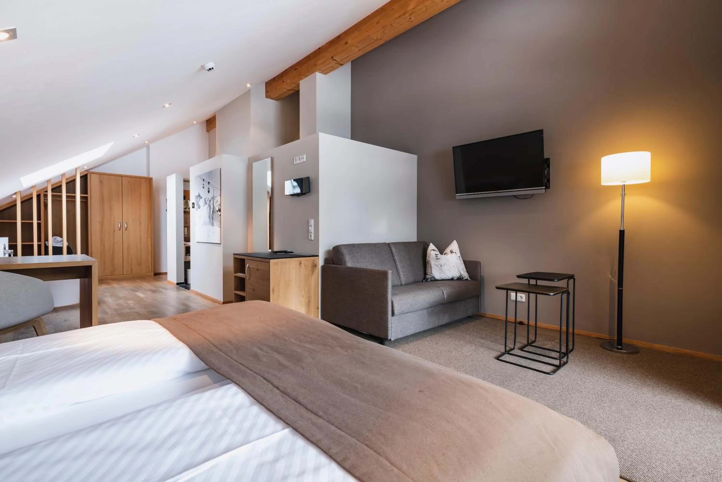 Photo of the whole room, Bed in Genuss- & Aktivhotel Sonnenburg