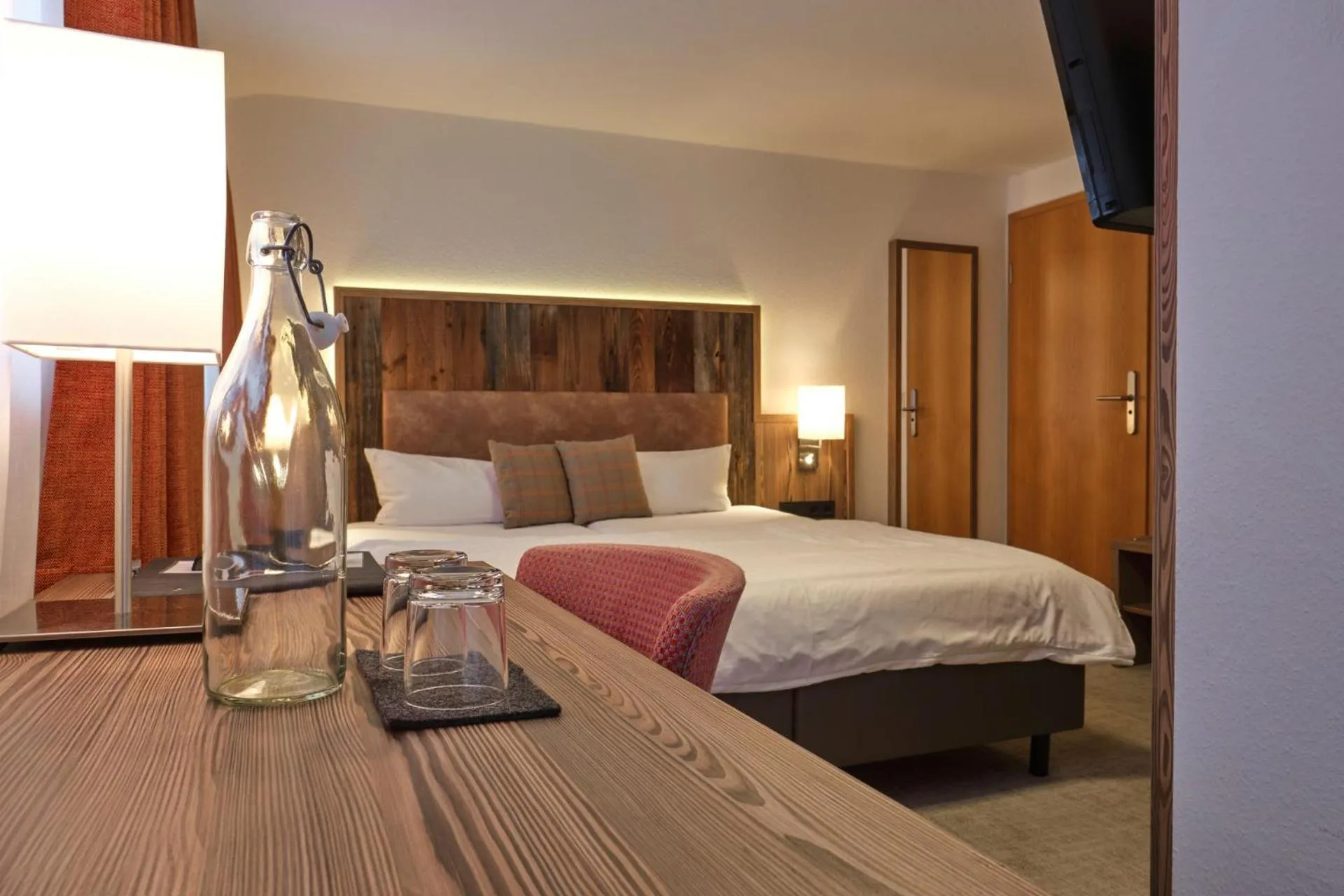 Bed in Genuss- & Aktivhotel Sonnenburg