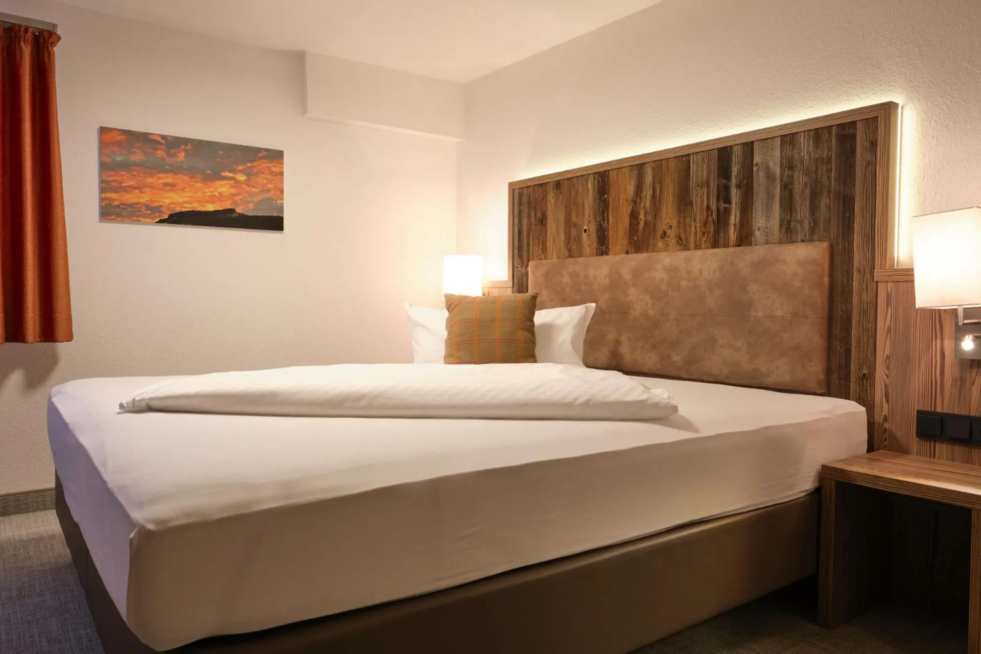 Bed in Genuss- & Aktivhotel Sonnenburg