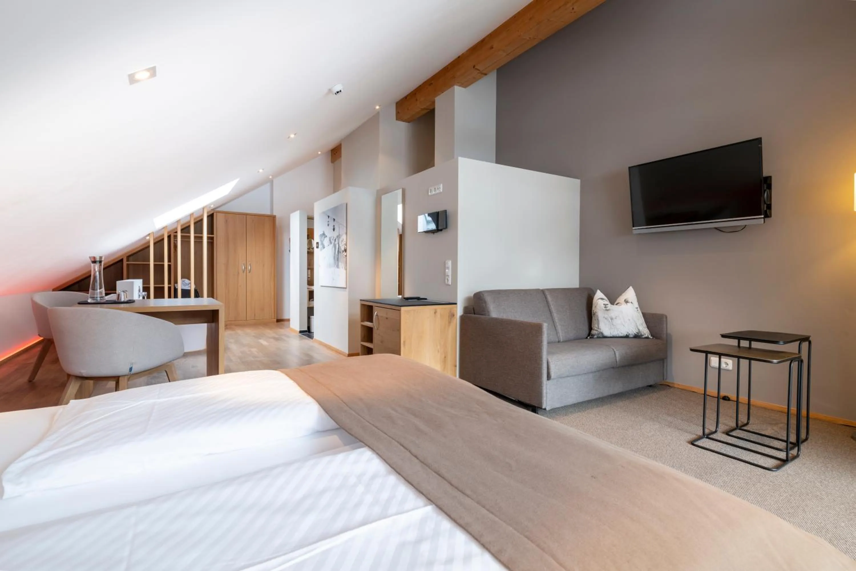 Bed in Genuss- & Aktivhotel Sonnenburg