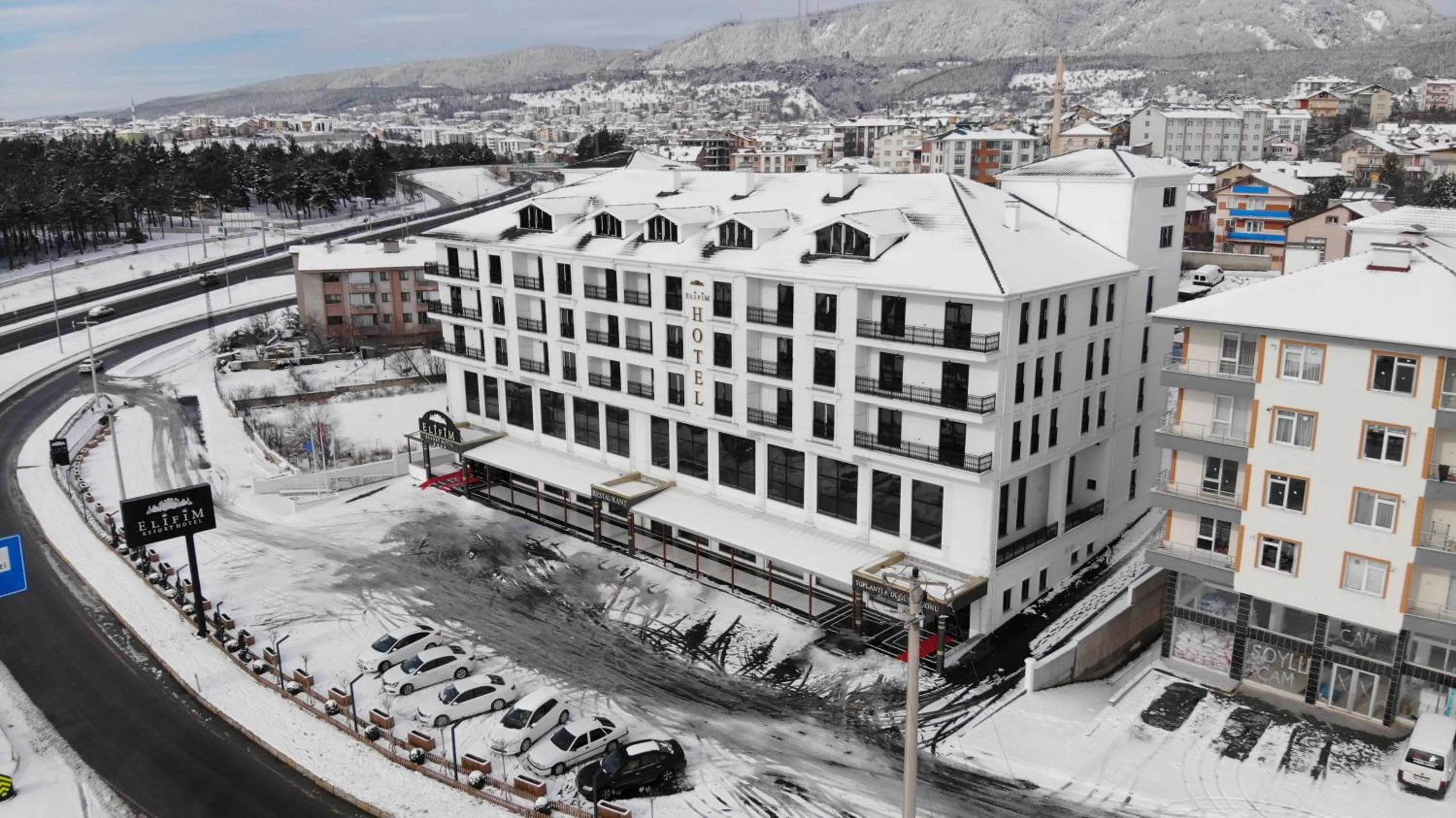 Bird's eye view in Elifim Resort Hotel