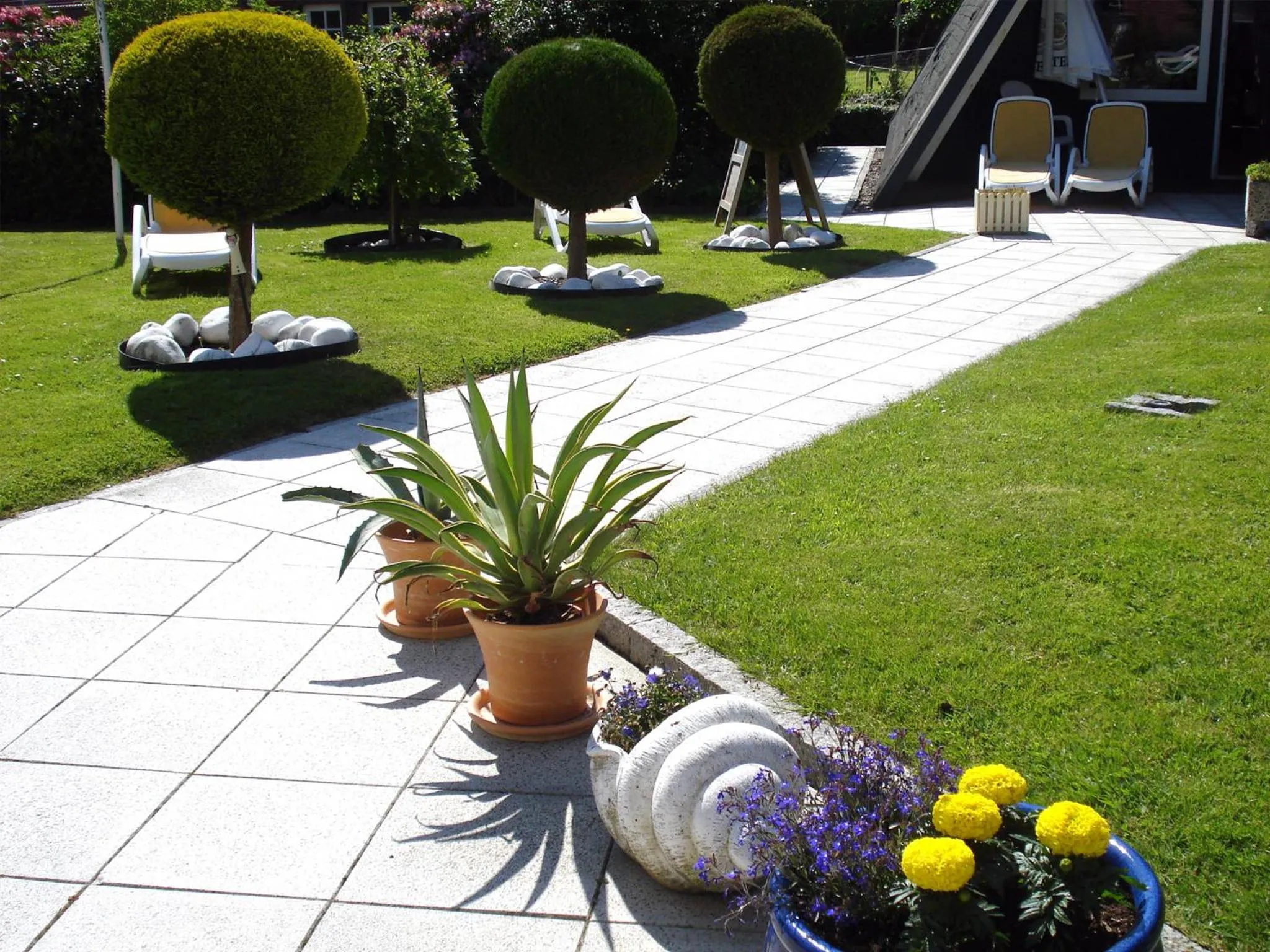 Garden in Hotel Zur Fischerklause