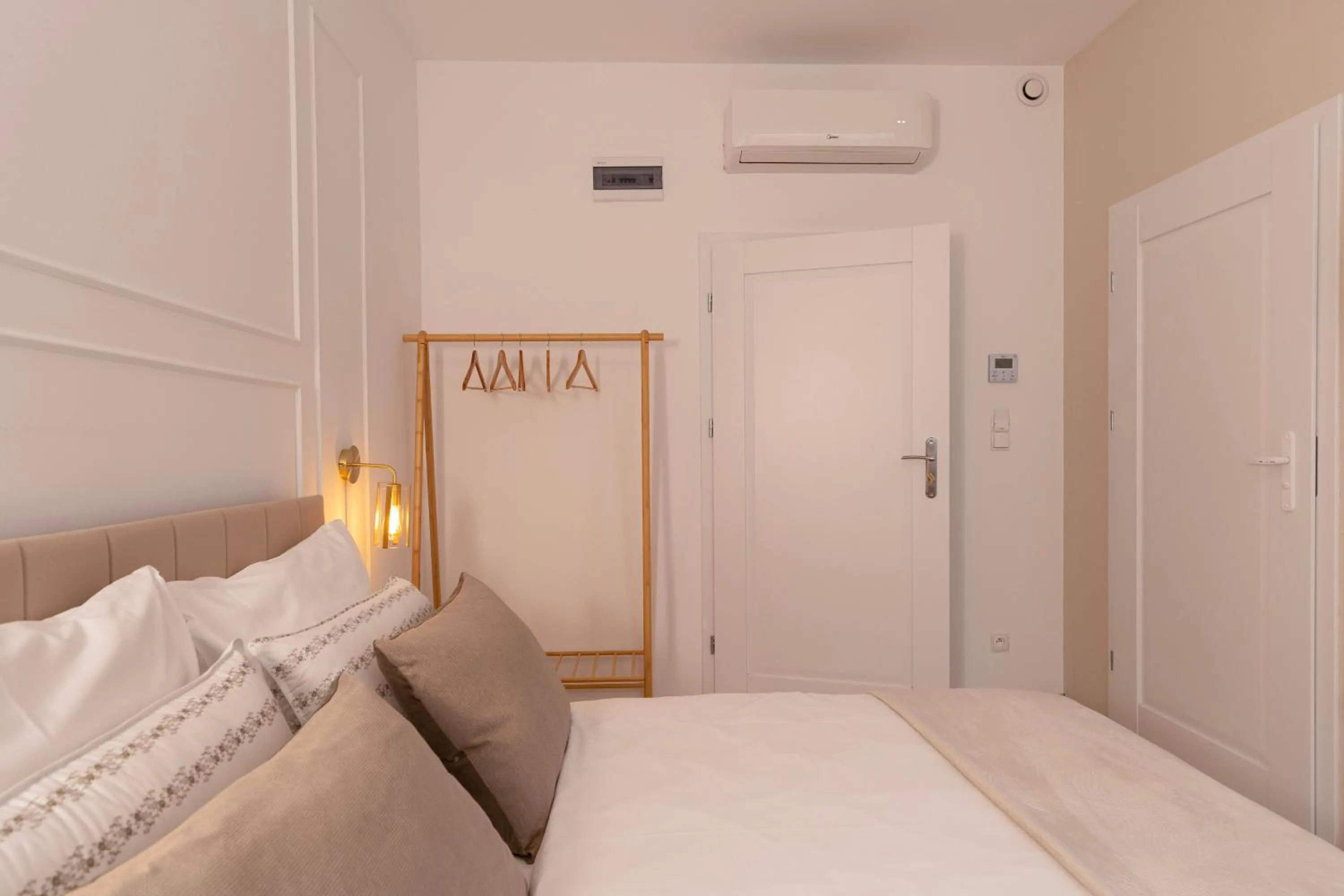 Bed in Kazimierz Residence Apartments by Staymoovers