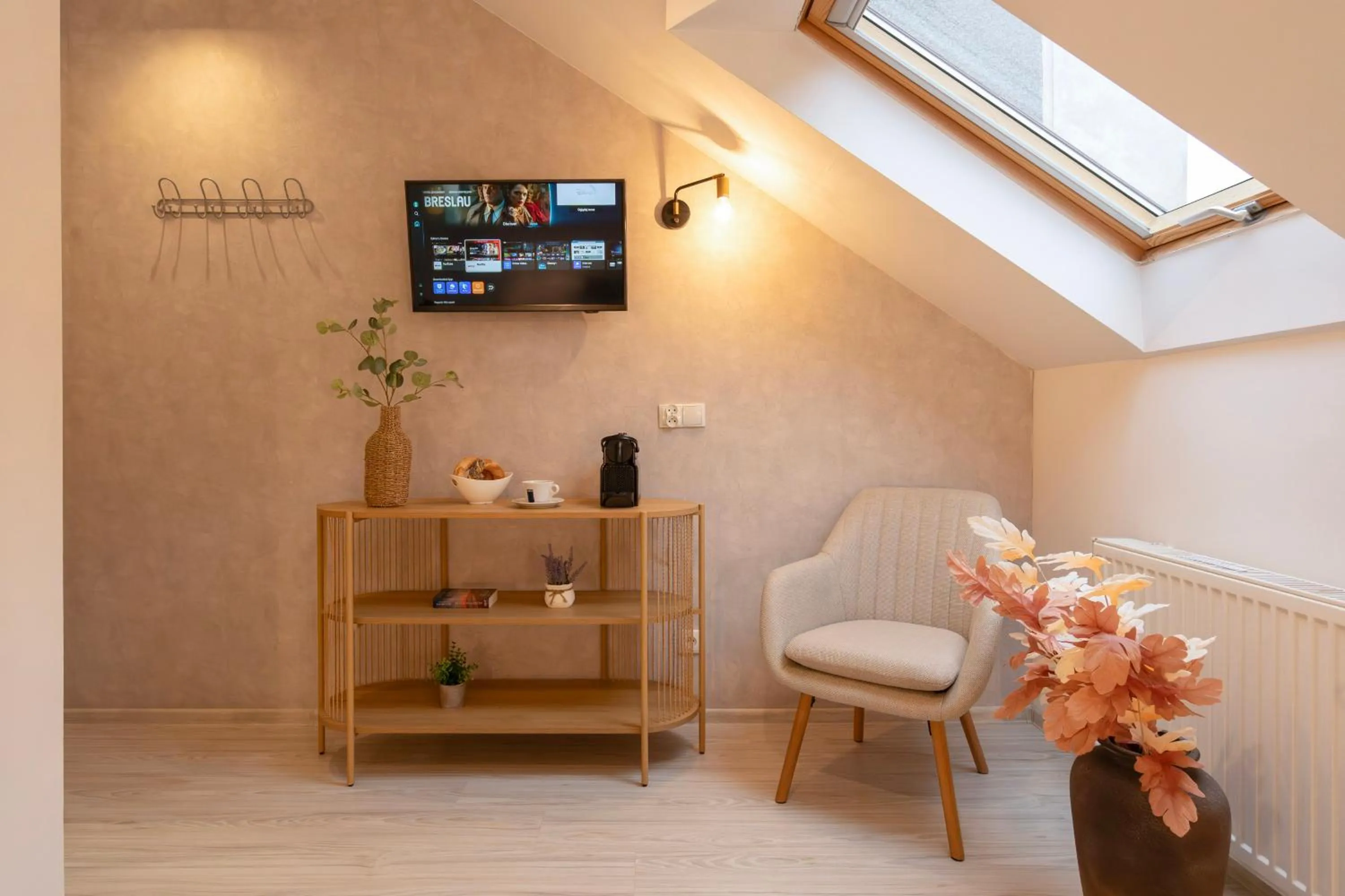 TV and multimedia in Kazimierz Residence Apartments by Staymoovers