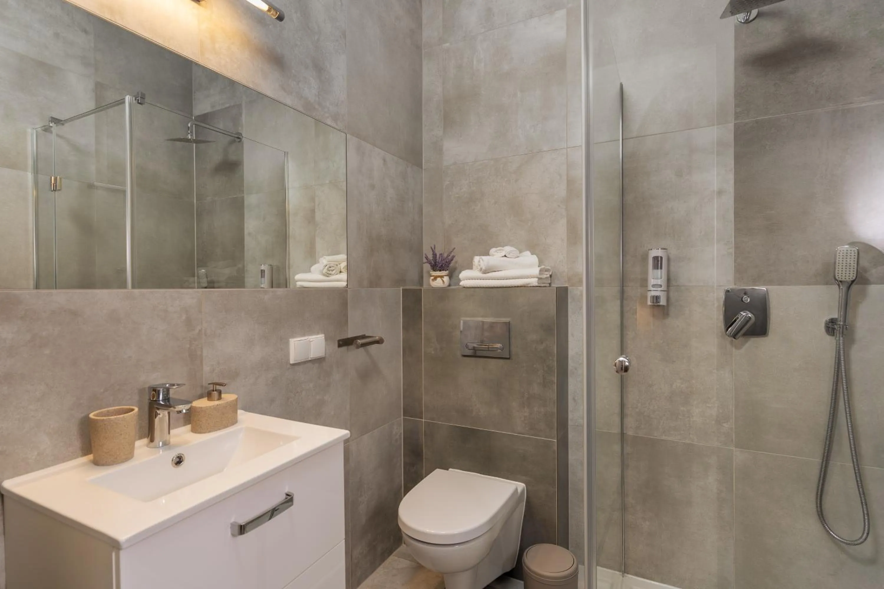 Bathroom in Kazimierz Residence Apartments by Staymoovers