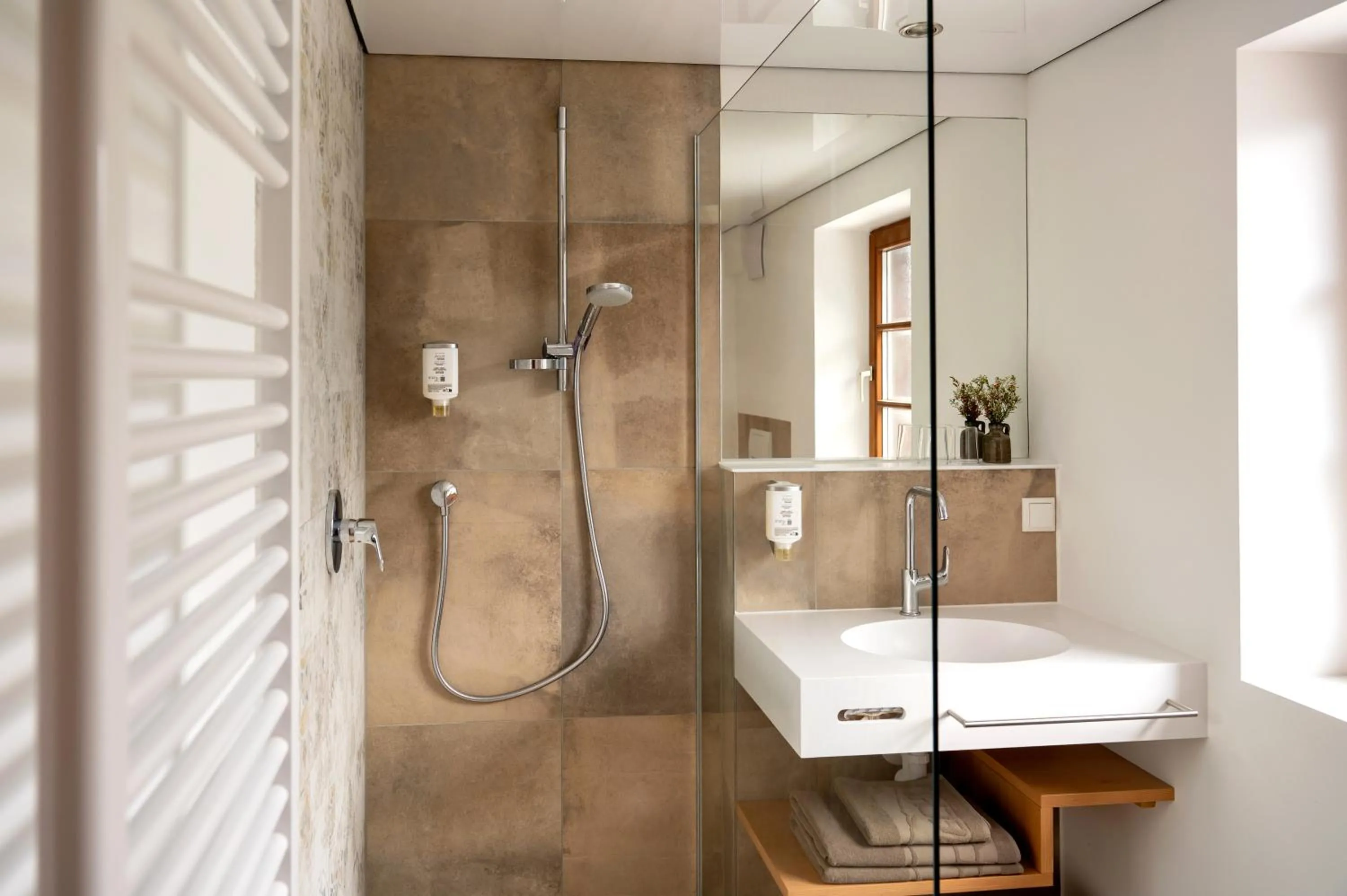 Shower in Der Hechl
