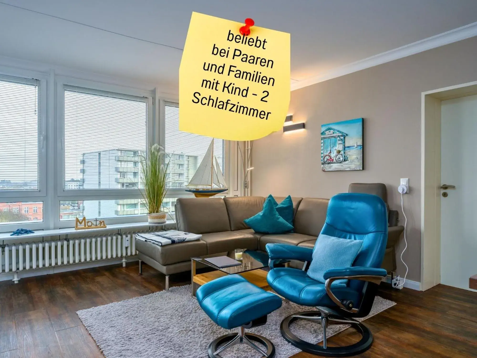 Skriien Mö TOP-Fewo 4 Sterne 5 Min zum Strand Balkon 2 SZ TG Zentrum Skriien Mö TOP-Fewo 4 Sterne 5 Min zum Strand Balkon 2 SZ TG Zentrum