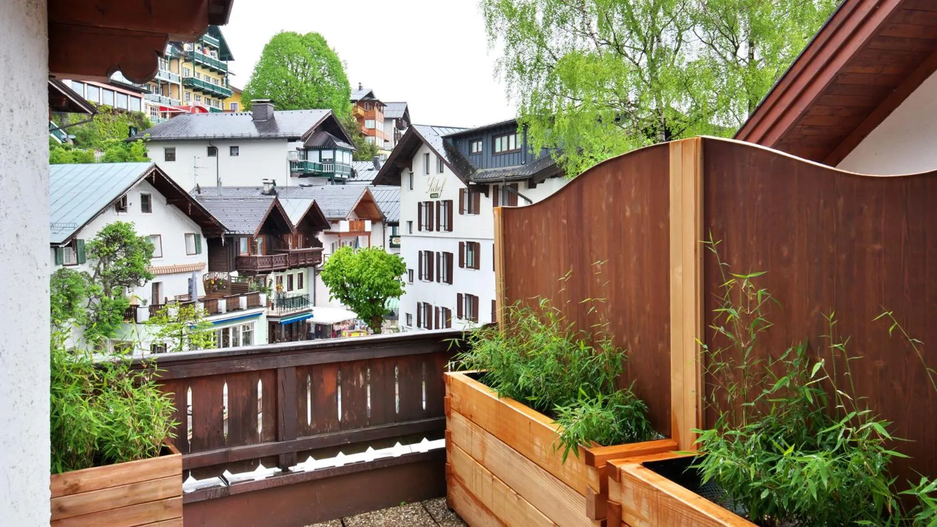 Balcony/Terrace in Hotel Weisser Hirsch