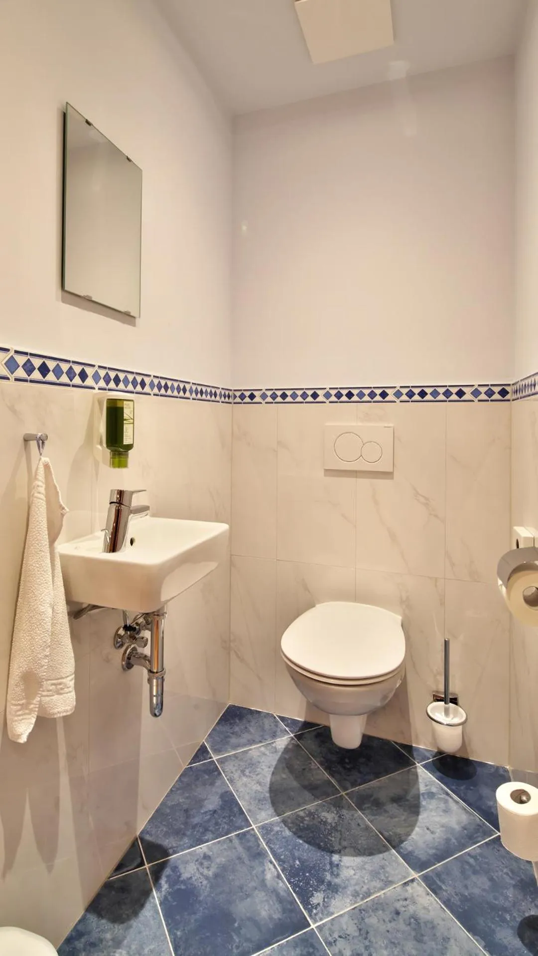 Toilet in Hotel Weisser Hirsch