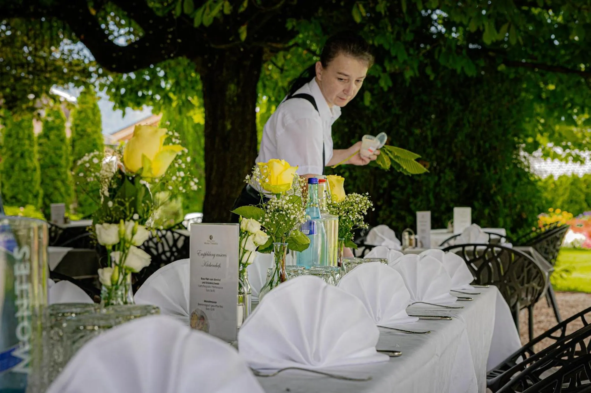 Restaurant/places to eat in Gartenhotel Maria Theresia