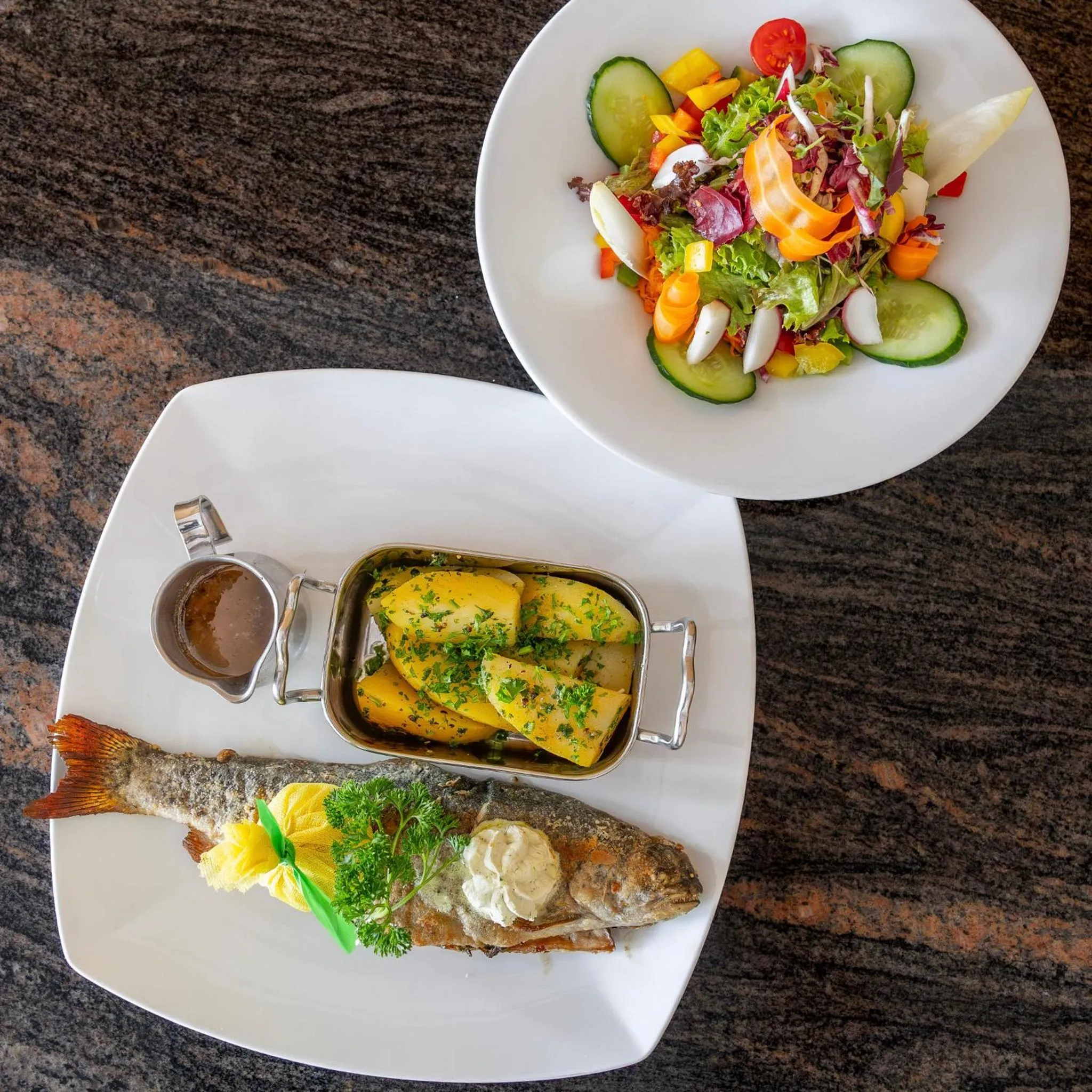 Restaurant/places to eat in Gartenhotel Maria Theresia