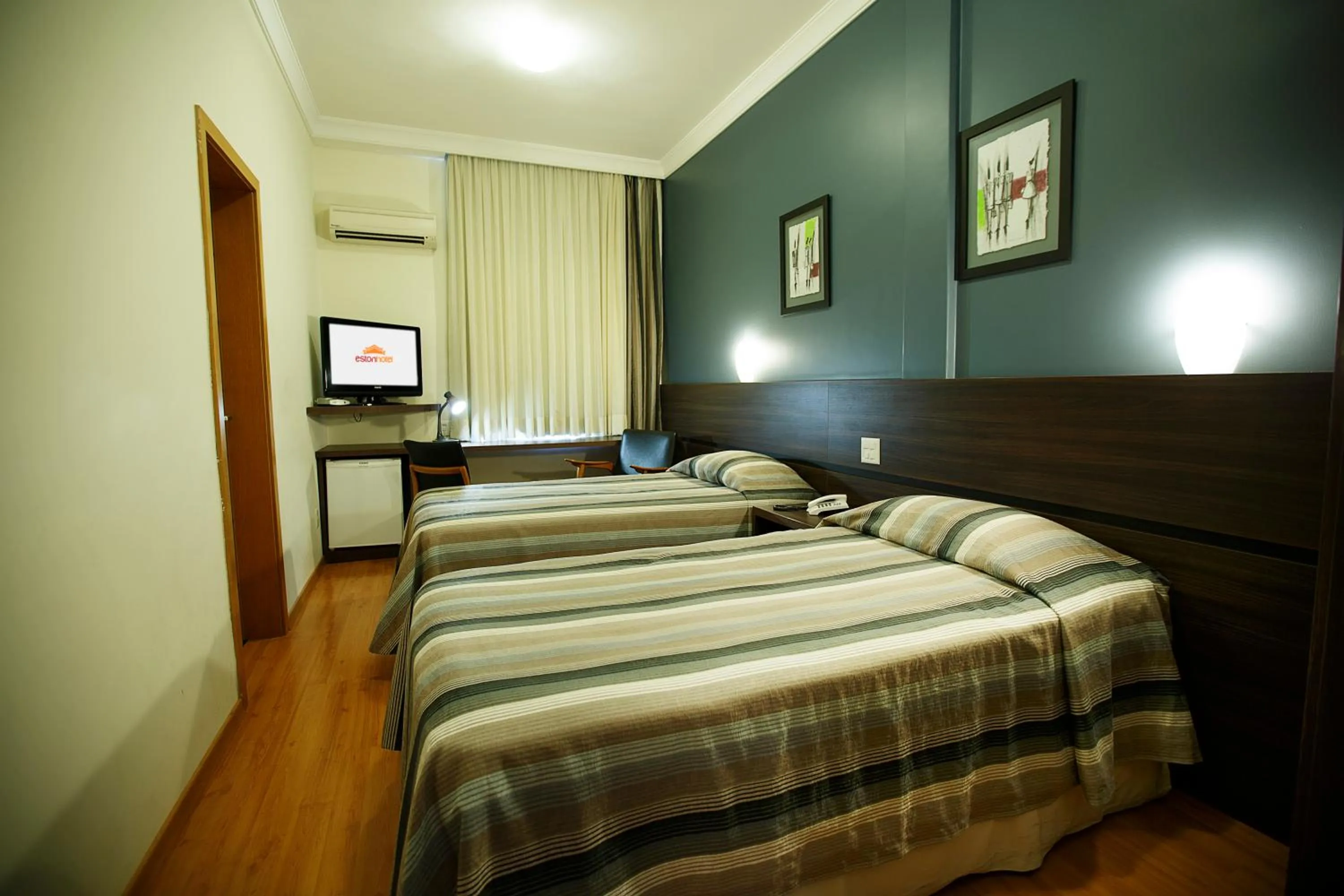 Bed in Eston Hotel - LOCALIZAÇÃO CENTRAL PRIVILEGIADA -PET FRIENDLY