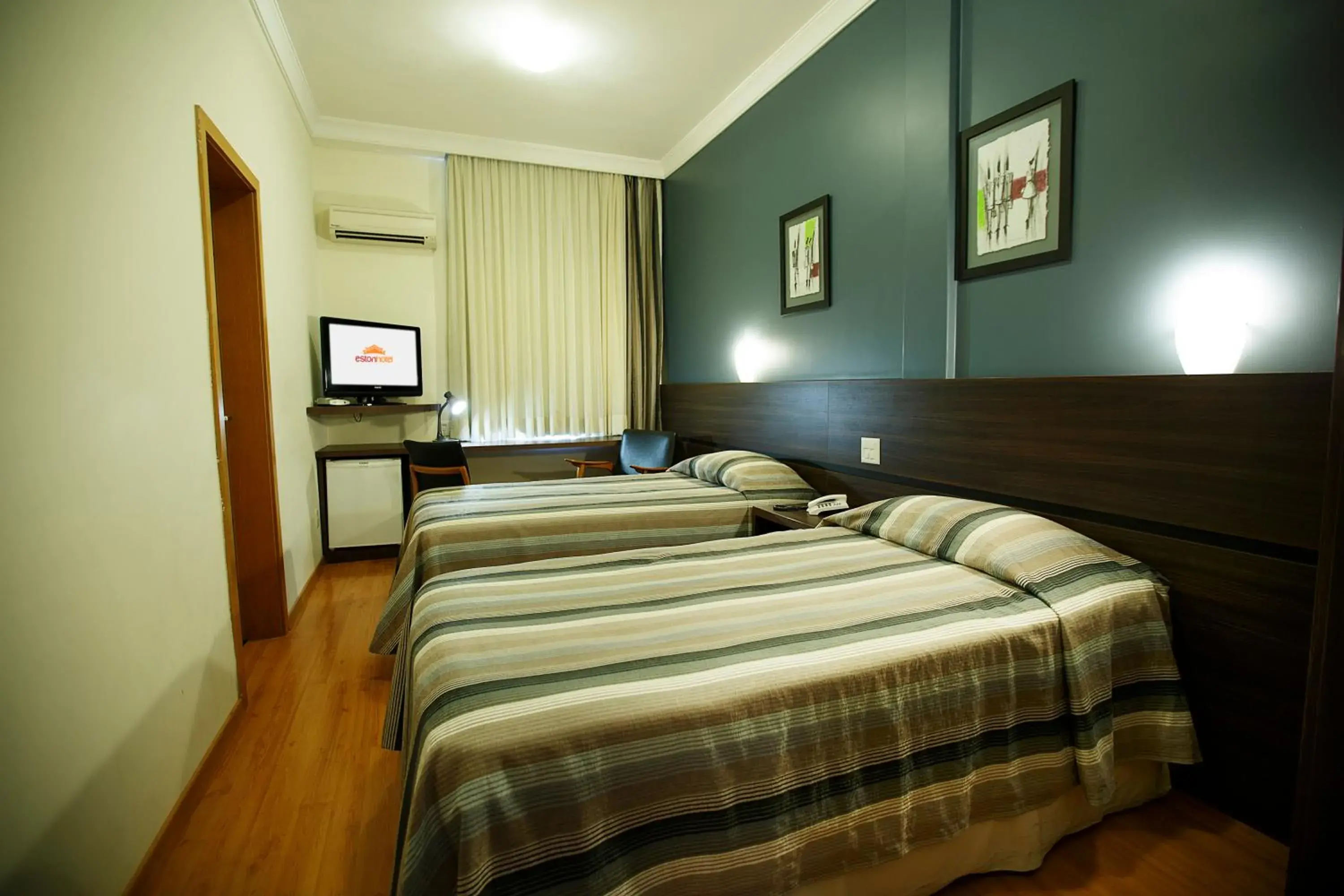 Bed in Eston Hotel - LOCALIZAÇÃO CENTRAL PRIVILEGIADA -PET FRIENDLY Bed in Eston Hotel - LOCALIZAÇÃO CENTRAL PRIVILEGIADA -PET FRIENDLY