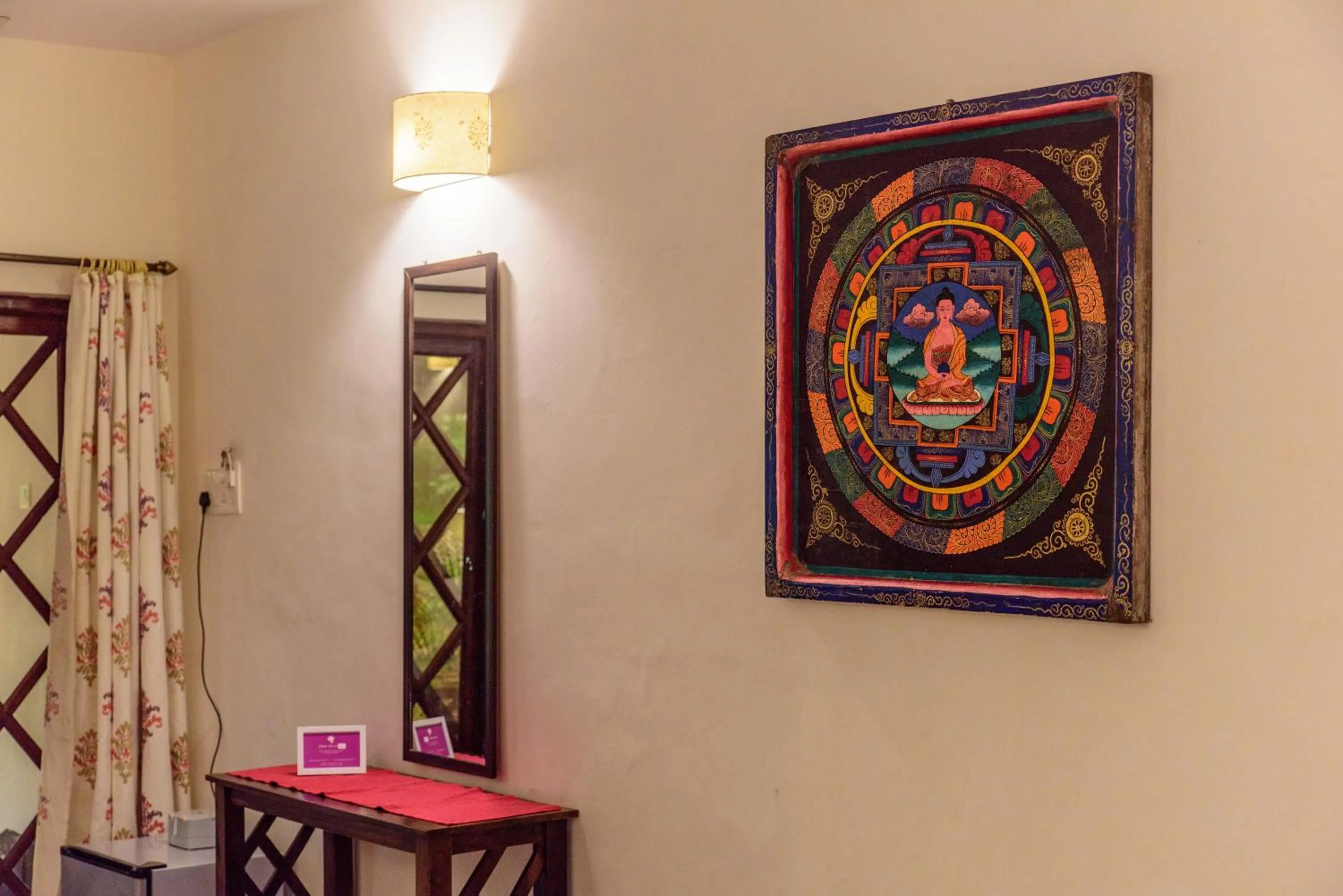 Decorative detail in Little India Beach Cottages